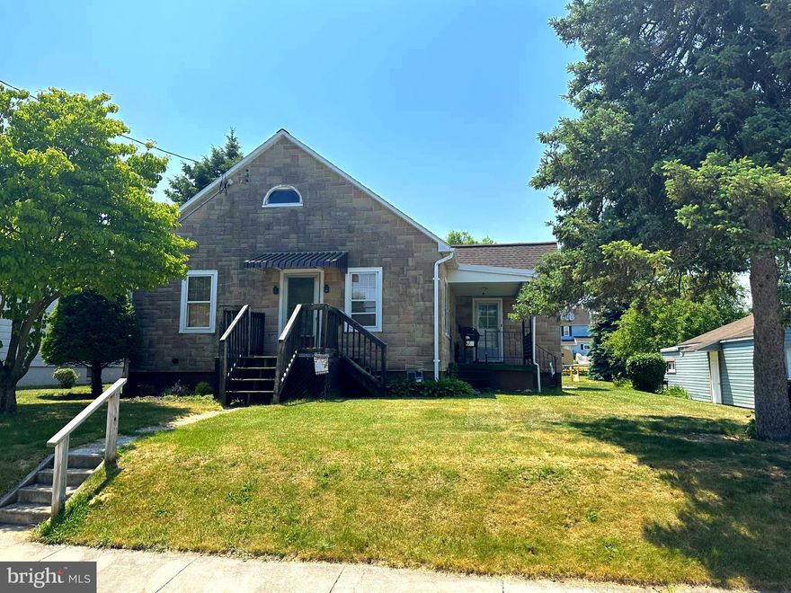 Nice 3 bedroom 1 1/2 story home in Conewago Valley School District, has large 13 x 31 2nd level room finished that could easily be the 4th bedroom.  What a nice level yard.  There is a lower 19 x 24 family room.  The 2 car detached garage has an additional 8 x 21 workshop with 7'8" W x 6'8"H rear door, 8 x 13 covered side porch. The property has a rear alley access.  There are horseshoe pits. Home is heated by a 90% Ruud central air unit.  Nice updated architectural shingle roof, Bilco door to basement.  The 2 car detached garage is 21' x 33' and has 4 car parking on the paved driveway.  The exterior is permastone and the home has fiberglass blown insulation, Home is in Conewago Twp., Adams County.  The property has a Blue Spruce and a White Pine tree.  The appliances included are: Natural has range, front load dryer, topload washer.  NOTE: THE SALE OF THE PROPERTY IS CONTINGENT UPON THE SELLER'S PURCHASE OF A SPECIFIC PROPERTY to settle on or before August 7,2023 , Sellers prefer settlement date of September 11th, 2023 or later