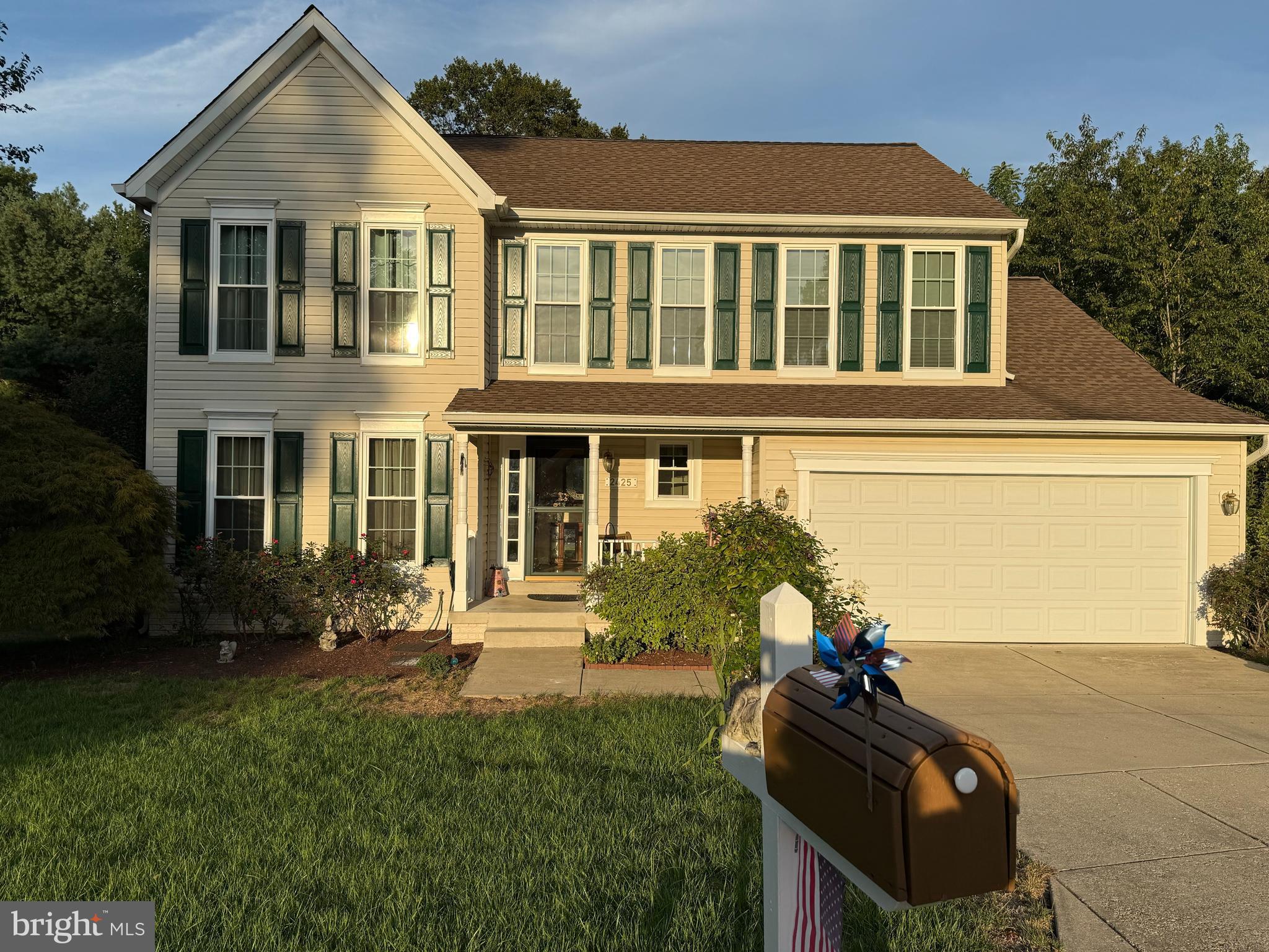 Richfield Station (upgrades ongoing - see new pics!) 3200 sq. ft. home located in the small municipal Town of Chesapeake Beach. Woodland Court is a conveniently located cul-de-sac in Northern Calvert County. Local services include weekly trash/recycle/bulk pick up and snow clearing by the Town. First floor formal dining with bay window, hardwood flooring, spacious family room with custom wall-to-wall built-in, upgraded kitchen w/quartz countertops, soft-close cabinets and stainless-steel appliances. Kitchen opens to large screened-in porch with skylights, leading out to spacious deck with octagonal step down, steps down to backyard – outside deck boards upgraded w/Trex. Open foyer to second floor where you’ll find four bedrooms and two full baths, one of which is a large master with on-suite bath and ample closet space. Full walk-out basement with Anderson sliding door finished except for small storage area and laundry/utility closet (2024 water heater). Ample open space w/laminate floors, custom built-in bar with wet sink, custom fireplace mantle with Lennox gas fireplace, additional storage cabinets with pull-out storage drawers, and full bath with shower. Could be fifth BR. Brand new double-hung windows w/high energy efficient insulated glass panels throughout - transferable warranty. Roof replaced 2018 40 yr Shingle - transferable warranty. Storage attic space in house and garage. Fenced-in backyard with shed space beneath screened-in porch. House backs to forest with plenty of space in between for the rabbits and deer to roam. HOA community providing access to playground, open field, tennis, pickleball and basketball courts. Pavement and hiking trails connect to the Town’s spectacular Fishing Creek Trail and old Chesapeake Beach Railway Trail. The Towns boast brand new state of the art Beach Elementary and public library facilities. Buyers brokers welcome.