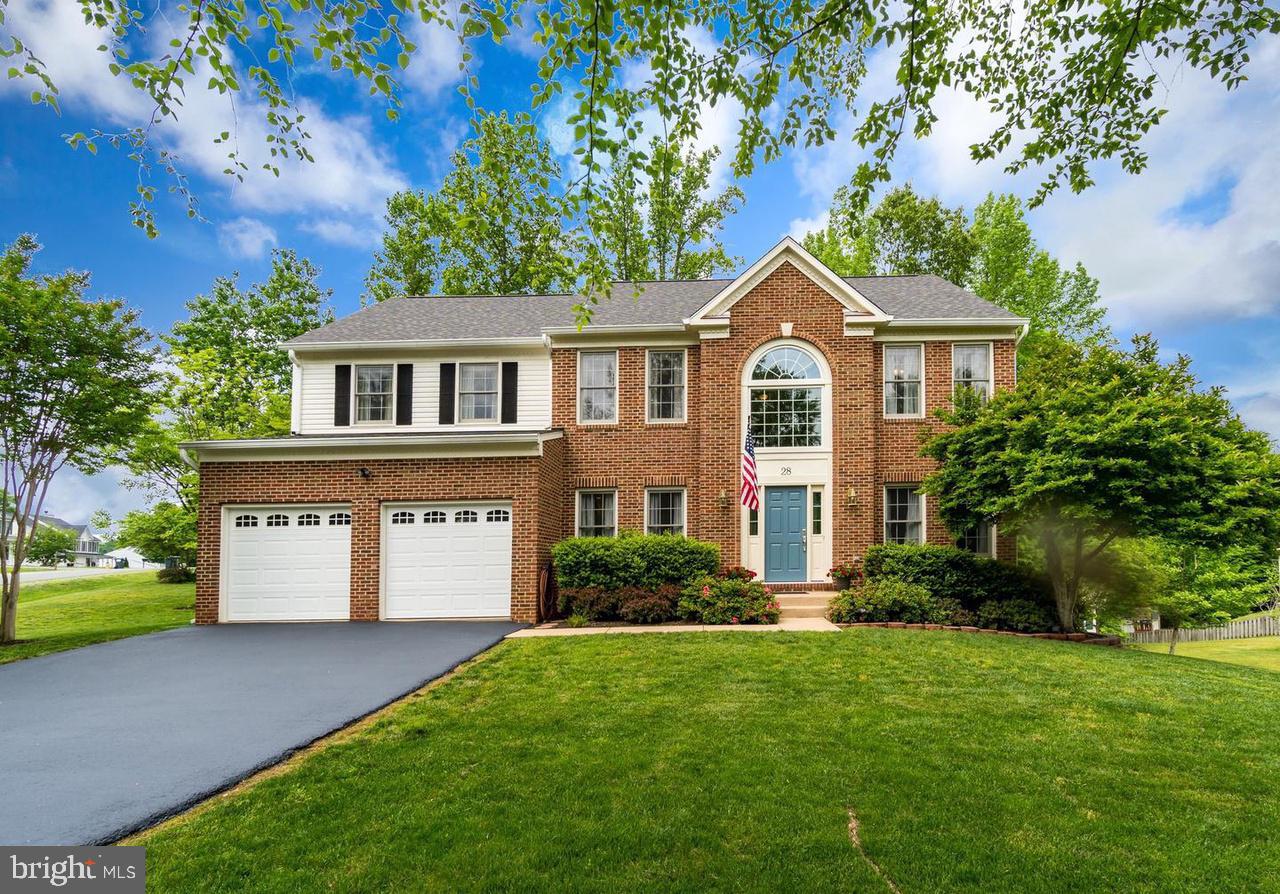 This large 5 bedroom brick front colonial sits on a beautiful 1/2 acre lot. Is located just a few miles from I95 and VRE. If you enjoy water sports this gem is merely two miles from the Potomac River. Tranquil setting, very relaxing wooded backyard. Steering you right into an open concept living with hardwood floors. Relaxing sunroom in the rear of the home with remote shades. Large open kitchen in the hub of the home with quartz countertops and updated back splash, stainless steel appliances. Lots of storage space. Formal living and dining room. Master Bedroom is large with ensuite. Hardwood floors, formal sitting area, closet organization, vaulted ceiling, ceiling fan! Glass shower & jetted tub. The basement is finished with the 5th bedroom (ntc) and bathroom. There is a great unfinished storage area. Walk out to the backyard patio. Such a pretty, tranquil area attaching the patio to the rear deck. Woodshed. Pets on a case by case basis, but prefer non. No large pets or multiple pets.