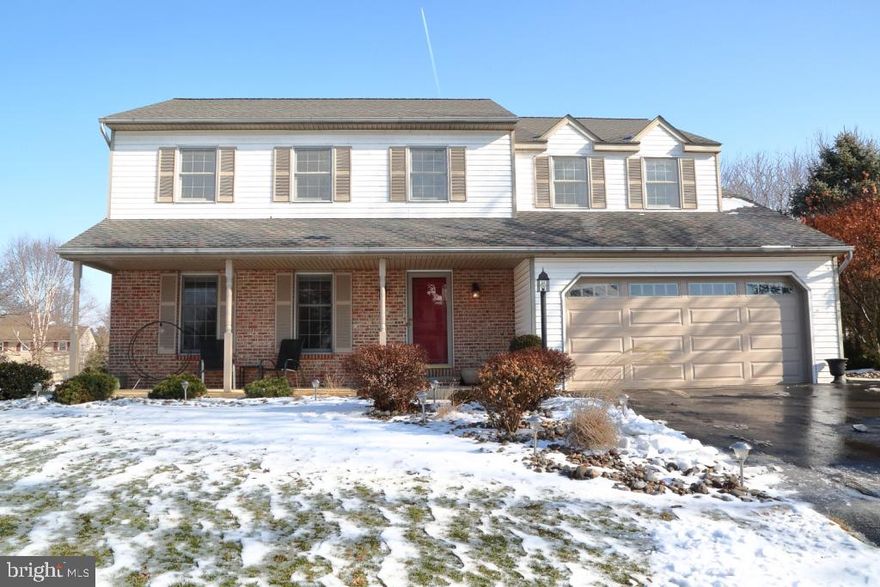 Hempfield Schools   This stunning 4 Bed, 2.5 Bath traditional brick and siding 2 story is located on a quiet street and walkable neighborhood.  The recently renovated Gourmet kitchen will surely delight your most discerning buyers.  Features include custom cherry cabinetry, stainless appliances, granite counters and center island with storage, beautiful ceramic tile floors and recessed lighting.  The eat-in kitchen is open to a light filled sunroom with 3 walls of windows and sliding door overlooking a beautiful backyard.  The kitchen also opens to a light filled family room with wood burning fireplace and access to the patio.  There is a formal dining room with crown molding and chair rail, a formal living room and 1st floor powder room.  The master bedroom has a large walk in closet and private master bath, with a soaking tub, shower and double sink vanity and storage closet.  The  family  bath has a shower / tub combination and serves the 3 additional bedrooms.