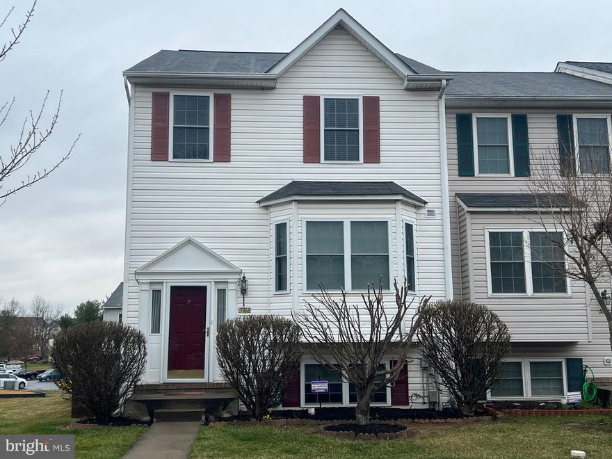 Beautiful end unit townhome in the community of Mountain Village. This property offers over 2000 sf of living space with 3 Bedroom, 2 Full Bath, 2 Half Bath. Separate Living room and Dining room areas, updated Kitchen with new laminate flooring. Large owners suite with walk in closet, owners bath with shower and soaking tub. Walk out lower level offers great space for a recreation room or an office. Unit also has fresh paint and new flooring throughout, ample storage space, large rear deck, great for entertaining and 2 assigned parking spaces. Property is conveniently located to shopping, restaurants, schools and parks. Minutes from I 70, 340, 270, 15, downtown Frederick and Ft Detrick. This is a must see!!