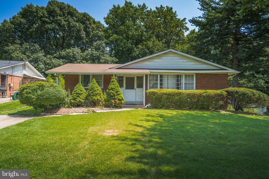 Spacious brick rambler that offers almost 2,800 total sqft of comfortable living space. Located off University Blvd, this charming home provides easy access to 495 and New Hampshire Ave. Recent upgrades include flooring, cabinets, baths and some painting. Open living/dining room. Galley kitchen with access to screened porch. The finished walkout basement offers versatile living options. It features a bedroom, den/storage, kitchenette, and a full bath. This additional space can be utilized for personal use or as an income-generating opportunity. Nestled on a generous 1/4 acre lot, this home offers plenty of outdoor space for recreation and relaxation. The property also includes a shed for extra storage and a newer roof. The location is unbeatable, as it is only a few blocks away from bus stops #14, C2, and C4, ensuring convenient public transportation options. Within a mile, you'll find multiple schools, parks, and 4 Corners. The property is within 2 miles of downtown Silver Spring and various shopping centers, offering an array of dining and entertainment options. Plus, it's just a short 3-mile drive to the DC border. Currently used as a group home. Seller rent back.