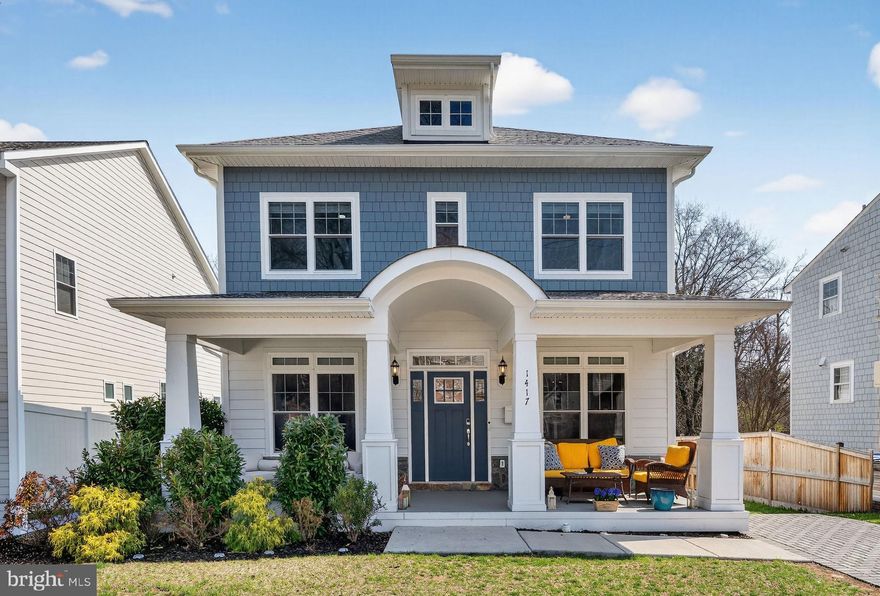 Welcome to Douglas Park, one of Arlington’s most beloved neighborhoods, where classic craftsman architecture meets thoughtful modern updates.
This beautifully maintained home offers a spacious open floor plan designed for both everyday living and effortless entertaining. At the center of the home is a gourmet kitchen featuring quartz countertops, a farmhouse sink, and a large center island that flows seamlessly into the surrounding living spaces. Rich hardwood floors run throughout the main level, while modern eco fireplaces add warmth and character in unexpected places, including the home office and an upstairs retreat.
Upstairs, the expansive primary suite offers a peaceful escape with a sitting area overlooking the backyard, two walk-in closets, and a spa-inspired bath complete with a soaking tub and separate shower. Three additional bedrooms, two connected by a Jack-and-Jill bath, along with another full bathroom provide comfortable space for family, guests, or work-from-home flexibility.
The lower level has been significantly upgraded and now operates as a fully finished Airbnb suite with a separate entrance, offering exceptional versatility for guests, extended family, or supplemental income. Currently the unit is deemed a “Guest Favorite” on AirBnB.com with a 4.8 rating. Whether used as a private rental, in-law space, or additional recreation area, the lower level adds tremendous flexibility to the home with an additional full kitchen, and second laundry utility closet.
Outside, you have your choice of three maintenance-free decks in which to relax. The back decks overlook a spacious backyard, perfect for entertaining, relaxing, or enjoying Arlington’s changing seasons. A storage shed provides convenient space for tools, outdoor gear, and seasonal items.
Ideally located in Douglas Park, the home is just minutes from Shirlington Village, local parks and trails, and some of Arlington’s best dining and shopping. Commuters will appreciate the easy access to I-395, Washington, D.C., and Reagan National Airport.
A rare opportunity to own a thoughtfully upgraded craftsman in one of Arlington’s most desirable communities.