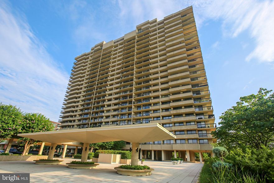 This condo offers everything you desire!    If you want a cozy corner condo with a private expansive wrap-around balcony reached from all rooms, then this is the place for you.  The NEW floor-to-ceiling windows and sliding doors in all rooms allow you to feel a part of the view while adding natural light and dimension to the interior living.  All rooms have new flooring and paint ready for your decorative inspirations.  The living and dining rooms enjoy views from the corner location which allows natural light to bathe the interior.   The eat-in kitchen or dining room is waiting for your culinary endeavors or room to enjoy takeout from the nearby restaurants. 

 The prime suite has a large walk-in closet and an updated bath.  Enjoy your morning beverage of choice on the 81' balcony connected by the floor-to-ceiling windows and sliding door.

The second bedroom offers a variety of choices for use of space. Think guest room, office, exercise room, yoga, or all of the above.  A desk fits nicely in its own space and the rest of the room can be one of your choices.  Maybe a multipurpose room with a sleeper sofa?  Your decision.  

All Alexandria House amenities will convey.  The expansive penthouse multiple purpose room, 'The View ', has been the location of many social events including Super Bowl parties, Friday night parties to get to know your neighbor, and even several weddings.  Memories and friendships are made in The View.

On the 23rd floor is our recently renovated pool open 4 months each year and the 2 saunas have been renovated.
The sundeck above is open year-round with unbelievable panoramic views only found here in Alexandria House..

This is a DREAM LOCATION !  is a walker's and biker's paradise with a walkability score of 91%.  It is 2 blocks to the 22 mile bike /walker's traiI l to Mt. Vernon or 11 miles to DC.  The location is 7 miles to the White House. 8 miles to the Capitol 5 miles to Amazon in Crystal City, 4 miles to Regan Airport and when driving - only 2 lights to DC.   Or simply walk a few blocks to the Braddock Metro.

AH is surrounded by outdoor pleasures such as parks, and trails - including the Mt. Vernon trail from DC to Mt. Vernon, a dog park, children's play park, and tennis courts.  Or you might go and enjoy the bustle of lower King St. only 6 blocks.   Fine restaurants are all around.

We are a commuter's delight with only 2 lights to the Pentagon and DC.  Or walk to the Braddock St. metro.
Many bus routes begin at our block.

AH has it all in luxury living amenities and friendliness.  Yes, we are also a pet-friendly building.  We have many clubs to fit your hobbies including a book club, garden club, and bridge club.

We look forward to having you join this sought-after luxury condo building.
                                               Friendly, luxury living at its best.