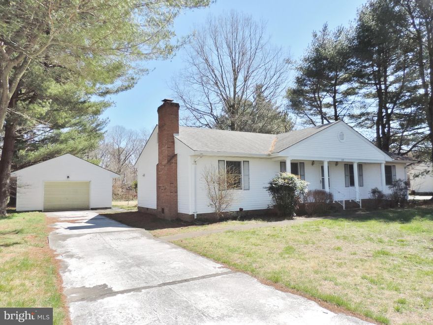 New to the market! This well maintained rancher features 3 bedrooms and two full baths with 1456 sq. ft. located on a .40 acre lot. There are many nice features to this home that include a detached one car garage with opener, concrete driveway, gutters, brick foundation, vinyl siding, wood fireplace with bookshelves on both sides and architectural roof. This home has a great layout! Come take a look today!