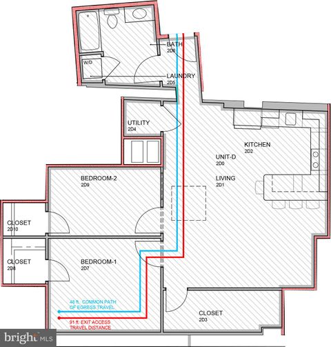 Tiny photo for 30 W Broad Street #D, SOUDERTON, PA 18964 (MLS # PAMC2147418)