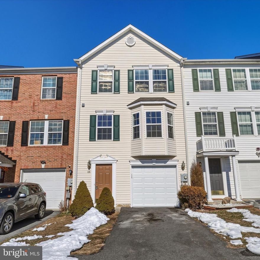 Move‑in ready and fully refreshed! This spacious 3‑level townhouse offers 3 bedrooms, 3 full baths, plus a convenient half bath on the main level. Recently painted throughout, the home features new granite countertops, and brand‑new kitchen appliances including refrigerator, stove, microwave, and disposal. The bright eat‑in kitchen opens to a freshly painted deck, perfect for easy indoor/outdoor entertaining.  

The entry level includes a versatile flex room with a full bath and walk‑out to the backyard ideal as a guest suite, office, or rec room. Enjoy an attached garage with a new garage door, added shelving for storage, and driveway parking.  

Perfect for comfortable living and entertaining, and conveniently located near shopping, dining, and major commuter routes. Schedule your tour today!