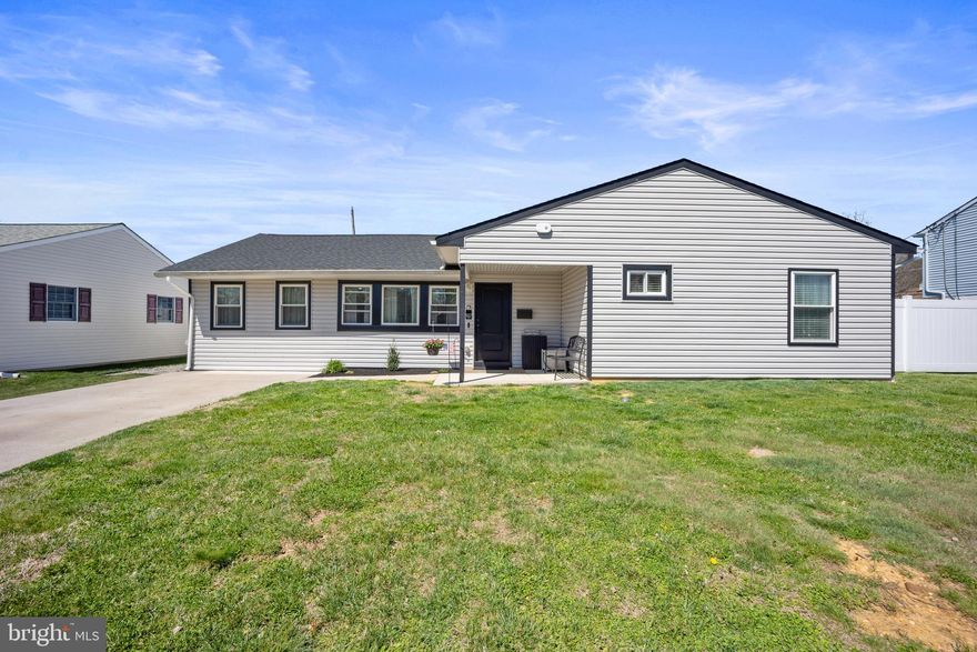 Beautifully renovated 3 bedroom, 2 full bath home in Fairless Hills, offering a bright, open layout and modern finishes throughout. The updated kitchen features white shaker cabinets, granite countertops, stainless steel appliances, and a stylish tile backsplash, flowing seamlessly into the main living area, perfect for everyday living and entertaining. The spacious primary bedroom includes a private full bath, while both bathrooms have been fully updated with contemporary fixtures and finishes. Enjoy additional living space in the inviting three season room, ideal for relaxing, entertaining, or taking in views of the backyard. Additional highlights include new flooring throughout, recessed lighting, a back patio, and a neutral color palette. The exterior offers great curb appeal with a covered front entry, driveway parking, and a private backyard space. Move in ready with nothing left to do butt unpack and enjoy! Schedule a tour today!!!