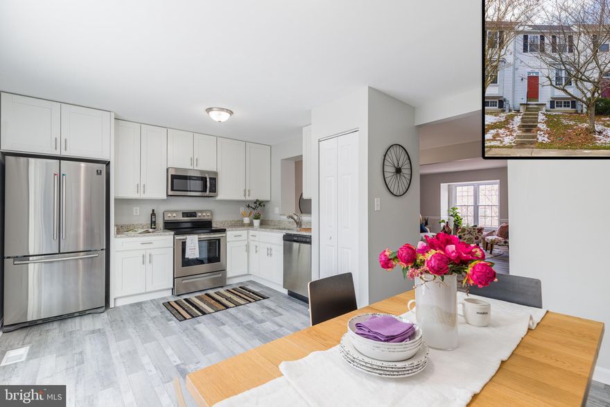 BEAUTIFUL RENOVATION! Enter into your living area with tons of natural light and beautiful new luxury vinyl plank flooring that seamlessly flows through to the open concept dining and kitchen area. Enjoy  a beautifully re-designed kitchen featuring custom cabinetry, stainless steel appliances and granite counter tops. Off of the kitchen is a new sliding door leading to a large deck which is perfect for entertaining. Upstairs are three spacious bedrooms and a completely remodeled bathroom with custom ceramic tile. The walk-out basement is partially finished with an additional living area and an additional full completely remodeled bathroom. This house has so many updates including all new flooring, fresh paint throughout, new kitchen, new baths, new windows and doors... the list goes on!  House is vacant and easy to show so schedule your showing today!