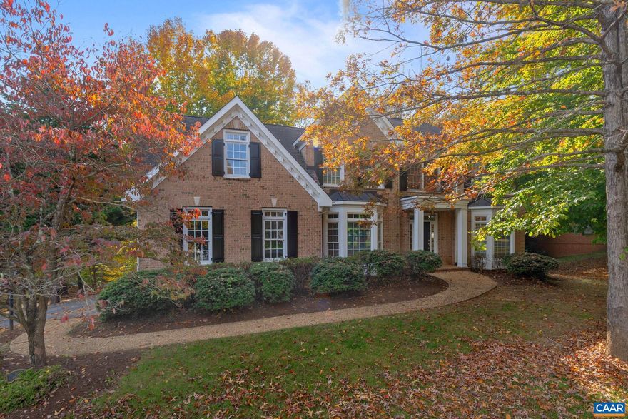 Fantastic price for this all brick colonial on almost a half an acre in beautiful Glenmore. Features include a stunning two story foyer with turned staircase, full finished walk out basement, expansive rear deck, new carpet in bedrooms, and more. Nearly 4000 finished square feet on 3 levels includes 5 bedrooms, 3.5 bathrooms, with both formal and informal space, so there's plenty of room for any need.  Outside, the expansive yard features mature shade trees and offers endless possibilities for outdoor activities for kids and pets, or simply enjoying the serene surroundings. This home is priced competitively under tax assessment to allow you to update it to your taste while building equity. Don?t miss this opportunity to create your dream home!,Granite Counter,Painted Cabinets,Fireplace in Family Room