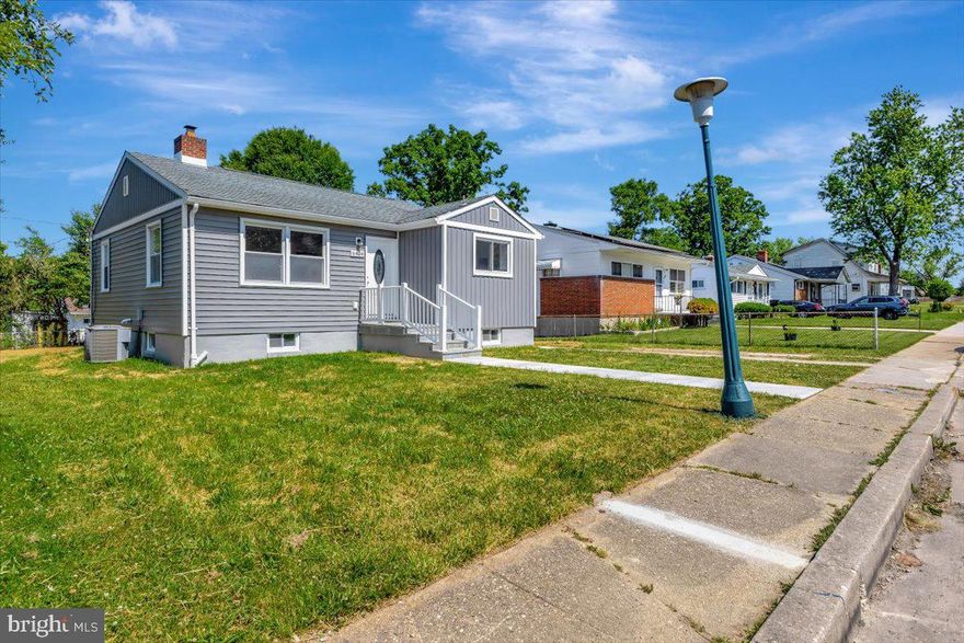 Welcome to your new home! This beautifully renovated home takes you from traditional to modern with new siding on the exterior, modern fixtures, and luxury vinyl flooring throughout the main floor. Upgraded kitchen with stainless steel appliances, new cabinets providing ample storage space and marble countertops. Partially finished basement featuring a full bathroom and bonus room, ready for you to add your creative final touches! Backyard has been leveled and seeded, ready for summer fun!
