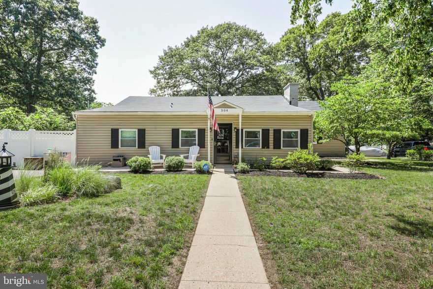 This 4-year-young TOP-TO-BOTTOM renovation...with ADDITIONAL improvements...leaves nothing left for your "Honey Do" list!  Offering a desirable open floor plan with amazing natural light, this 3 BR, 2 Full Bath rancher is both open and airy as well as inviting and cozy.  You'll adore the handsome materials such as the hand-scraped oak flooring, herringbone marble tile backsplash & granite counters in the bright Kitchen and the new barn door to the Laundry/Storage Room.  A spacious Living Room boasts an attractive brick fireplace w/ pellet stove insert, stainless Kitchen appliances, programmable Kitchen air-circulator fan and more! With 200-amp electrical service and TWO (2) driveways, this property can easily accommodate ALL of your cars, the boat, work trailer, motorcycle, camper - ALL of your toys! **Waterpriveldges for the Magothy and Chesapeake School district schools**  Come see this GEM!