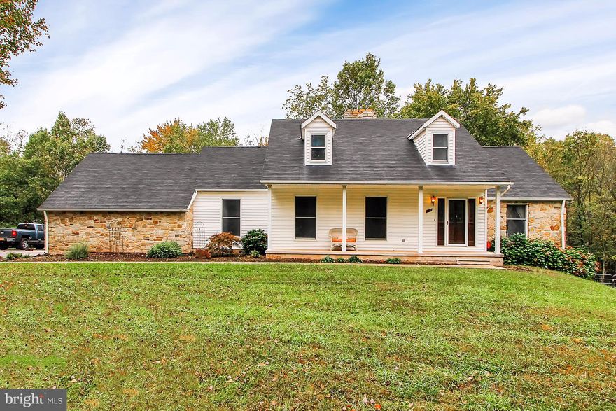 Looking for privacy + space? Look no further! This large & sturdy Cape sits on almost 9 acres of mostly wooded land far enough away from it all for the privacy you want, but close enough to shopping, restaurants, businesses, hospitals, schools and main roads that you won't mind heading out to work or play! Enjoy 1st floor master bed, bath and laundry; fenced back yard, newer HVAC, and much more!