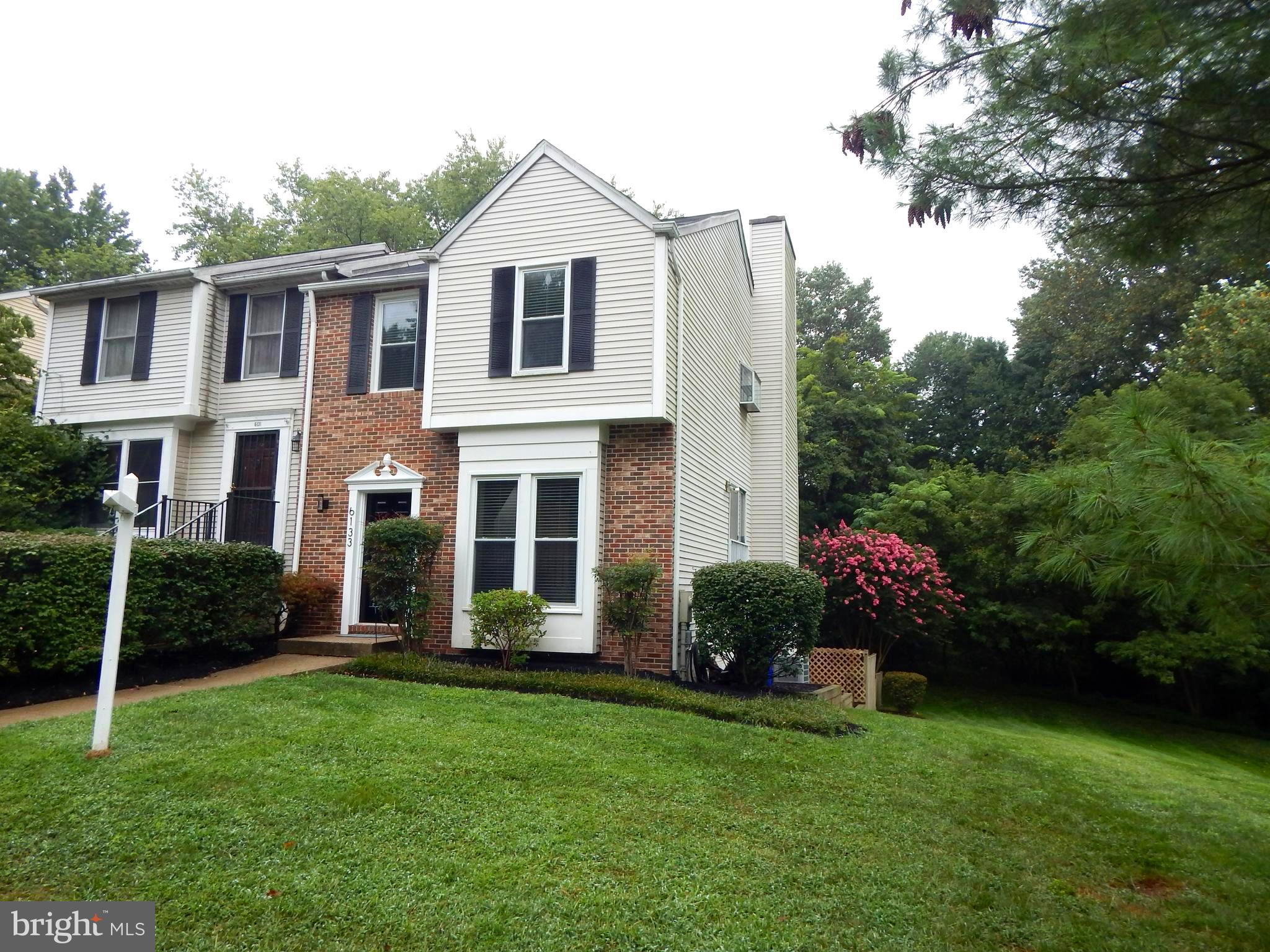 This Beautiful EOG home has been completely renovated with modern, high-end finishes throughout. Located in Cedar Acres, one of Columbia’s most desirable developments, this home rests on the choicest lot in the neighborhood. This big, brick End-of-Group home is situated at the very end of the neighborhood and overlooks acres of open land and woods, and is very private. Watch deer, foxes, squirrels, and other woodland wildlife from the privacy of your large, 2nd-story deck, as you enjoy your coffee and newspaper in the morning and cocktails with friends and family in the evening. The home has almost 2,000 square feet and boasts a large, eat-in Kitchen that has been completely updated with new granite countertops, cabinets, and appliances. Tons of cabinet space and plenty of room to cook! Lots of New upgrades to enjoy for care-free living- new carpet, new paint, new roof, new water heater, new bathrooms, new lighting, etc. Step up stairs to your huge Master Bedroom with an ensuite bathroom that features brand new tile floors, a large, hanging vanity with adjustable LED lighting, a Fog-Free LED mirror, and a waterfall faucet with its own LED lighting. You will love the modern, frameless shower doors AND both Full baths feature Smart, Bluetooth LED Speaker exhaust fans that allow you to adjust the LED light with unlimited color combinations and BEST OF ALL, play your favorite music, podcasts, or news while you shower or bath! Wonderful! Take the stairs to the lower level, where you will find a big, family room with a wood-burning fireplace with a wood surround. Step through the sliding glass doors to your outdoor retreat with another large deck leading you to a big, privacy-fenced backyard. Laundry room features plenty of storage space. But that’s not all! The original builder added a BONUS to this home that no others have – sliding glass doors were added to the dining room, where another deck could be added to bring more of the outdoors into your new, wonderful home or additional entertaining space! Wow. This home is close to everything you love about Columbia AND only 5 mins. to Rt 32, 10 mins. to I95, and only 15 mins. to BW Parkway and Fort Meade. Come and visit, and you will call it home!