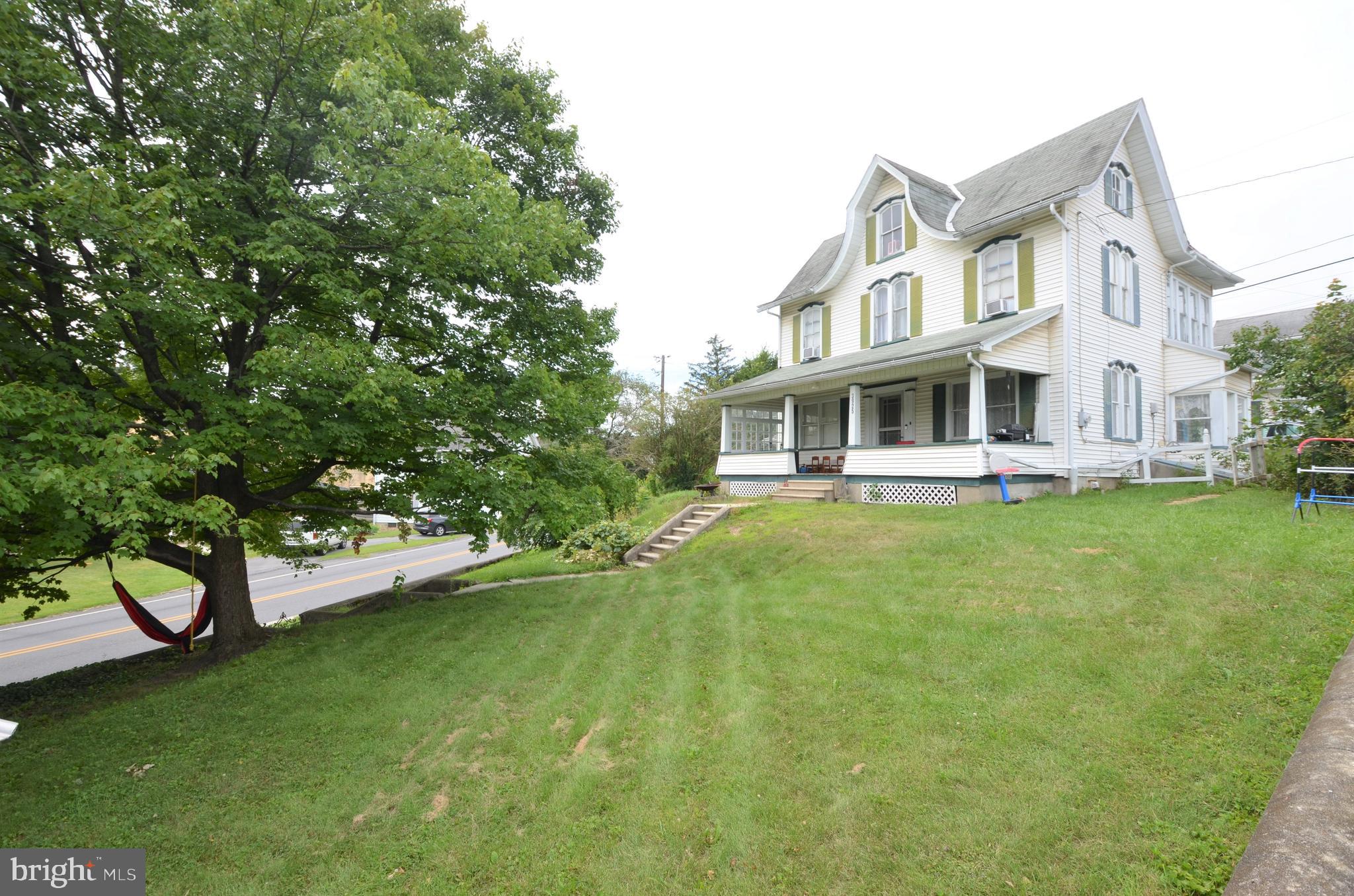 Check out this lovely three-bedroom one-and-a-half bath Victorian in Washington Twp! The first floor features a large beautiful living room with bay windows, a large dining room, spacious eat-in kitchens, a first-floor half bath, foyer, and sunroom! The second-floor houses three large bedrooms, a full bath, and a sunroom, perfect for a home office! Upstairs the walk-up attic offers lots of room for storage! With a beautiful welcoming covered front porch and a detached one-car garage, this home has so much to offer! There is also a D&L trail pickup and park right across the street!! Make sure to schedule your tour today!