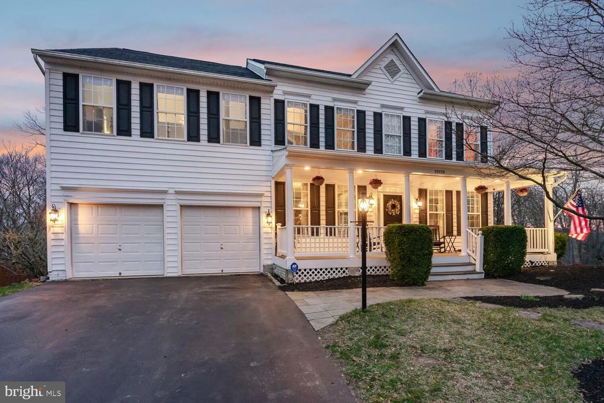 Tucked away at the end of a quiet cul-de-sac, 19016 Castleguard Ct sits on one of the most coveted lots in Potomac Station. This stunning 5-bedroom, 4.5-bath home spans over 5,130 square feet of dramatic and elegantly designed living space, offering a seamless blend of luxury and comfort.

Step inside to beautifl hardwood floors that flow through the main level, leading you to an impressive two-story family room with a grand stone gas fireplace and floor-to-ceiling windows that frame breathtaking views of your backyard and Goose Creek. The chef’s kitchen is a showstopper, featuring granite countertops, Samsung appliances, a spacious island, and a sunlit breakfast room. From here, step out onto the large screened-in porch and deck, perfect for enjoying serene nature views. The main level also boasts a formal dining room, a spacious living room, and a private office with glass French doors.

Upstairs, the catwalk-style hallway overlooks the family room and leads to four spacious bedrooms and three full baths. The luxurious primary suite is a retreat in itself, featuring a sunken seating area, an enormous walk-in closet, and a spa-like bath with a soaking tub, dual-sink vanity, and glass-enclosed shower.

The fully finished walkout basement is designed for entertainment and relaxation, offering a fifth bedroom, full bath, gym, media room, and a rec room with a wet bar.  Doors open to the fenced backyard, where nature surrounds you.

Beyond the backyard, lush woods lead to a scenic hiking trail that follows Goose Creek—where you can enjoy fishing, kayaking, and outdoor adventures right at your doorstep.

Upgrades include roof in 2019, new washer/dryer, dishwasher, refrigerator replaced in the last 2.5 years.  New Carrier Infinity HVAC system installed in November 2024 (supplies for basement and main level).

This exceptional home is a rare find—don’t miss the chance to make it yours!