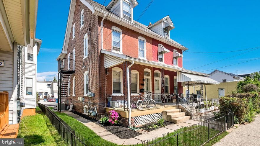Welcome to 424 Walnut St - an exceptional, fully licensed turn-key duplex in the heart of Lansdale Borough that you simply must see to appreciate. This property delivers a powerful combination of immediate cash flow and significant capital improvements, making it a premier choice for any portfolio. The building features a newly renovated basement waterproofing system, including a full pressure relief system, new sump pump with a sealed basin, and professional parging and encapsulation. Unit 1 (1BR/1BA) boasts a modern interior with newly renovated LVP flooring and a completely updated kitchen featuring new cabinets, sink, and faucet, all highlighted by new LED downlighting; it offers a strongly estimated market rent of $1,500/month. Unit 2 (3BR/2BA) provides consistent income at $1,950/month on a flexible month-to-month lease. Both residences are equipped with central air, natural gas heat, and dedicated off-street parking. Perfectly situated within walking distance to the SEPTA regional rail and downtown Lansdale’s trendy dining and social scene, this property is a standout opportunity for investors or those looking to house-hack. Schedule your tour today and see the quality for yourself!