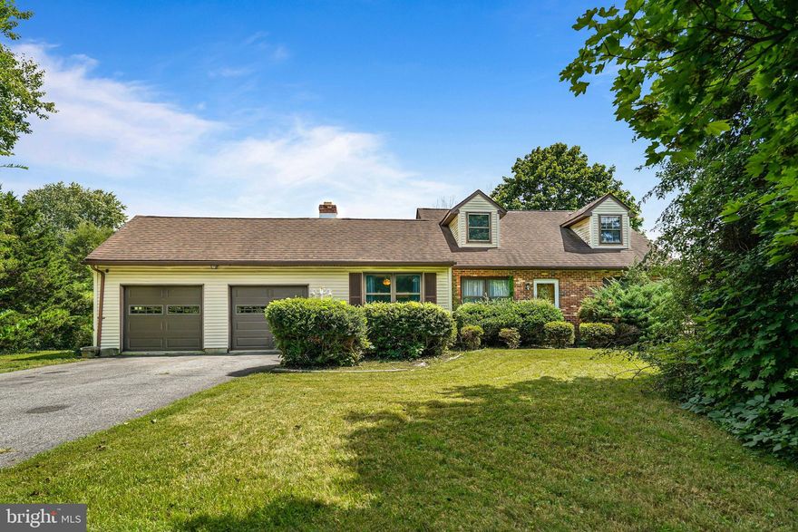 This Cape Cod-style home sits on a generous .65-acre corner lot within the highly desired Bohemia Manor School District. The main level offers a warm and inviting family room, complete with a classic brick wood-burning fireplace, ideal for cozy gatherings. Additionally, you'll enjoy the comfort of a separate living room and dining room, along with two bedrooms and a full bath, providing convenient main-floor living.

Upstairs, two more spacious bedrooms and another full bath ensure ample space for family or guests. The finished lower level offers extra living space, perfect for a recreation room or home office, plus a dedicated storage area for all your needs. With no HOA, this property offers the freedom to truly make it your own.