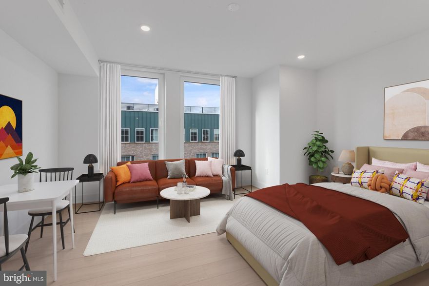 Available Now | Leasing Special: Advertised price reflects 14 month leases only. Inquire for 12 month lease prices! Only 1st month and 1-month security deposit are due prior to move in!

Welcome to Beacon Flats, where modern finishes and prime location meet in the heart of Fishtown. Each unit features central A/C, in-unit laundry, contemporary fixtures, and sleek stainless steel appliances. Unit #204 is a Studio apartment on the second floor. Enjoy being just steps away from popular spots like Forin Cafe, Stelio's Pizza, Rowhome Coffee, Starbolt, and Sacred Vice Brewing. Surrounded by convenient grocery stores, parks, and public transit including the Market-Frankford Subway line servicing Center City, University City, and beyond.

Amenities & Building Features:
Modern, pet-friendly studio, one-bedroom, and two-bedroom layouts. 
Fully equipped gym featuring Star Trac equipment and free weights. 
Spacious co-working spaces for remote work or studying. 
Large roof deck with stunning views of the city, accessible via elevator and stairway. 
Pet area for your furry friends to enjoy the outdoors. 
Butterfly Security System with personalized codes for secure deliveries. 
Mail and package room for added convenience. 
Bike room and storage cages in the basement.
 
Lease Terms:

Generally, 1st month, 12th month, and 1 month security deposit due at, or prior to, lease signing. Other terms may be required by Landlord. $55 application fee per applicant. Pets are conditional on owner's approval and may require an additional fee, if accepted. (Generally, $500/dog and $250/cat). Tenants responsible for: electricity, cable, flat water fee ($40/month), and a $35/month required amenity fee which includes Xfinity Wifi, lounge, gym, pet park, roof access. Landlord Requirements: Applicants to make 3x the monthly rent in verifiable net income, credit history to be considered (i.e. no active collections), no evictions within the past 4 years, and must have a verifiable rental history with on-time rental payments. Exceptions to this criteria may exist under the law and will be considered. Please note: photos & video tour may be of a similar unit within the building; exact layouts & finishes may vary.