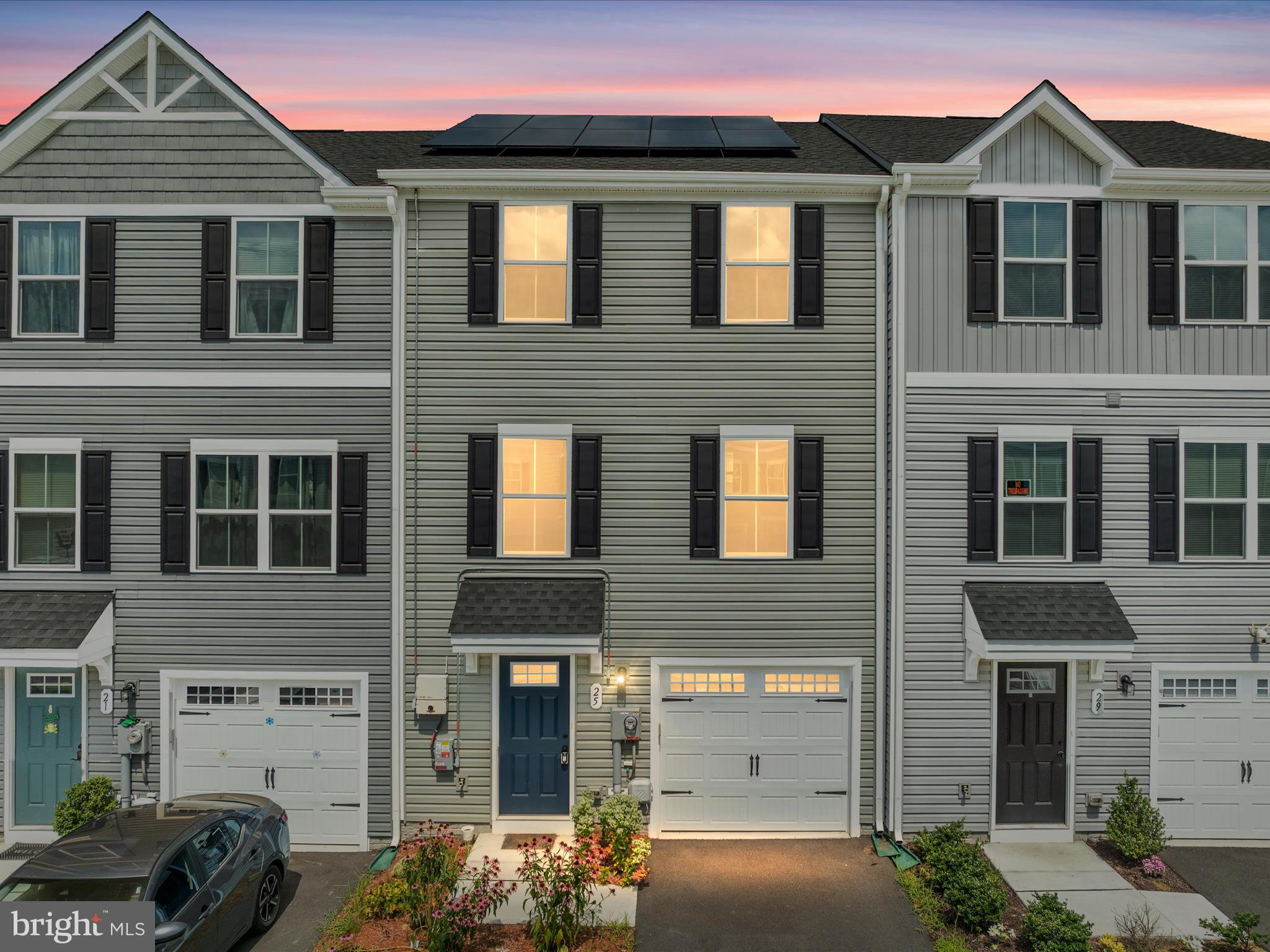 Modern Townhouse with Solar Panels in the constantly growing Inwood, WV!
Welcome to this beautifully built 2023 townhouse nestled in Inwood, WV, one of the region’s fastest-growing areas. Offering the perfect blend of modern design, energy efficiency, and convenience, this home is ideal for buyers seeking low-maintenance living with high-impact features.
Step inside to discover an open-concept layout filled with natural light, contemporary finishes, and thoughtfully designed spaces.
One of the standout features of this home is its fully installed solar panel system, delivering cost-effective electricity and helping reduce your monthly utility bills — a smart and sustainable upgrade in today’s market. Located just minutes from I-81, this home offers easy access to commuting routes, shopping, and dining, all while enjoying the charm of a small-town atmosphere with major growth and development on the horizon.
Don’t miss your chance to own a nearly new home with cutting-edge energy features in a vibrant and expanding community. Schedule your tour today!