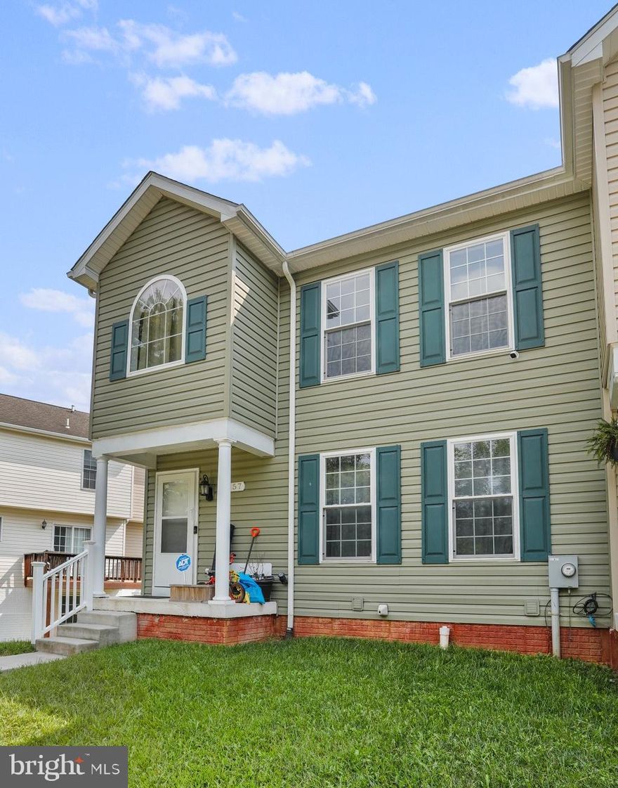 Welcome Home to this beautifully maintained end-unit townhome in the Amber Woods townhome community! Built in 2019 and featuring 3 bedrooms, 3 .5 baths. Living room with hardwood flooring, a beautiful accent wall, and crown molding. Spacious kitchen with ample cabinetry and table space, breakfast bar, pantry, dining room area with direct access to the deck. Bedrooms on upper level. Primary bedroom with walk-in closet, en suite with soaking tub, separate shower and double sinks. Fully finished basement provides a family room, full bath, laundry area, and walkout to the fenced-in backyard. Conveniently located near shopping centers, dining, and Interstate 81 and Route 11. Schedule your showing today!