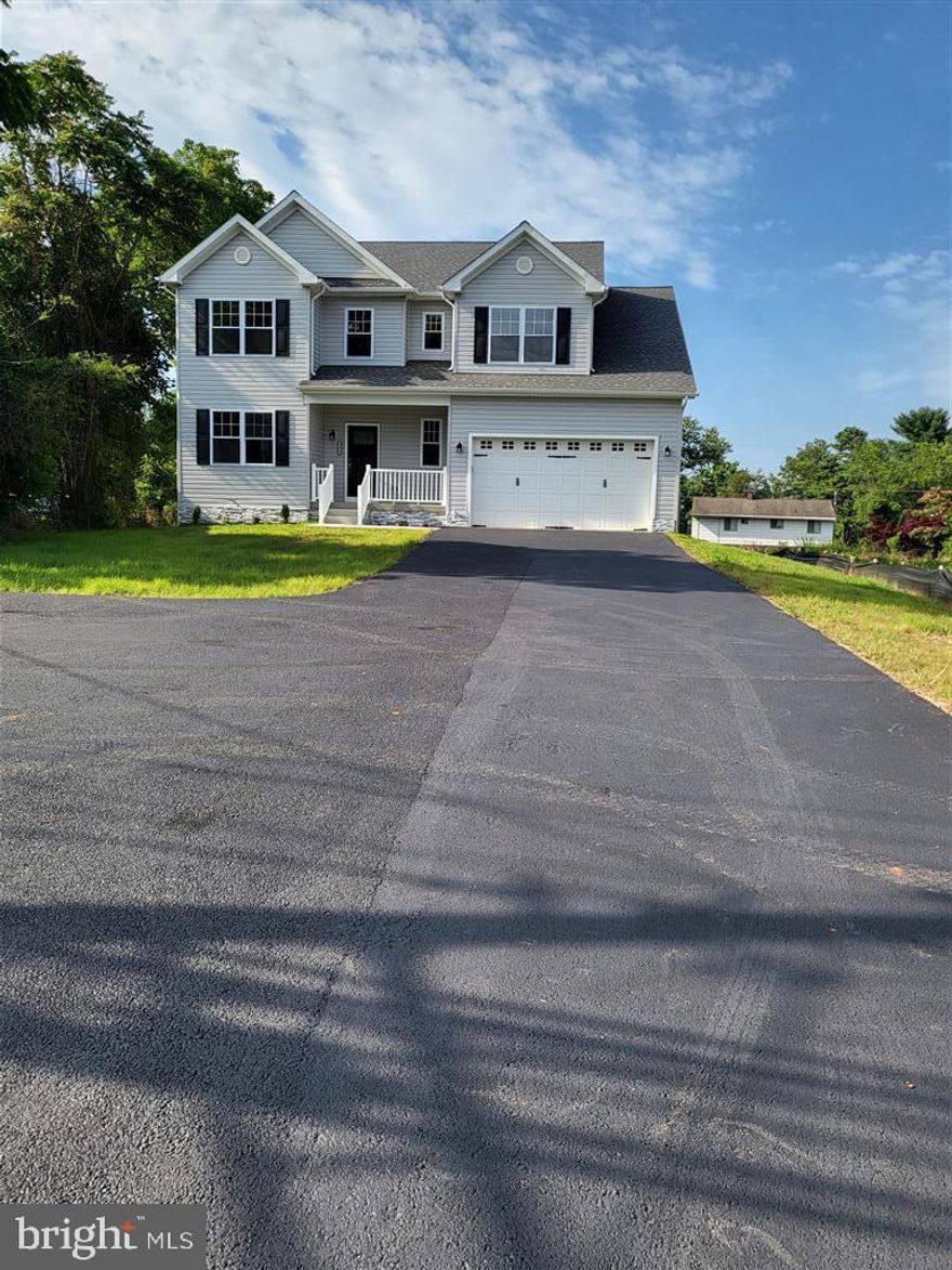 New home to be built . .. Conveniently located in Baltimore County...Close to 695...795...shopping.. schools...churches...Lot size approx. 15,000sq ft... Beautiful home with 4 Bedrooms 2.5 Baths With Rough In For a Full Bath In The Basement, Lots of closet space... 9 Foot High First Floor Ceilings, 9 Foot High Basement Ceilings, 2 Car Garage, Mudroom Entry From The Garage, 2-Zone Heating And Air Conditioning System, Crown Molding , Kitchen with 42 inch shaker cabinets, Island With Pendant Lighting, Stainless Steel Appliances, Gas Range, Beautiful Quartz Countertop, Bathroom Ceramic Floors , Hardwood Floors, Second Floor Laundry, Sprinkler System, and Partially Finished Basement. Residential Warranty. Estimated delivery date September 2023. All Tax Information Is Estimated.
N.B. Home will be built similar to 8679 Winands Road which is completed but is in contract. Buyers can view 8679 Winands Road to see the finished home.