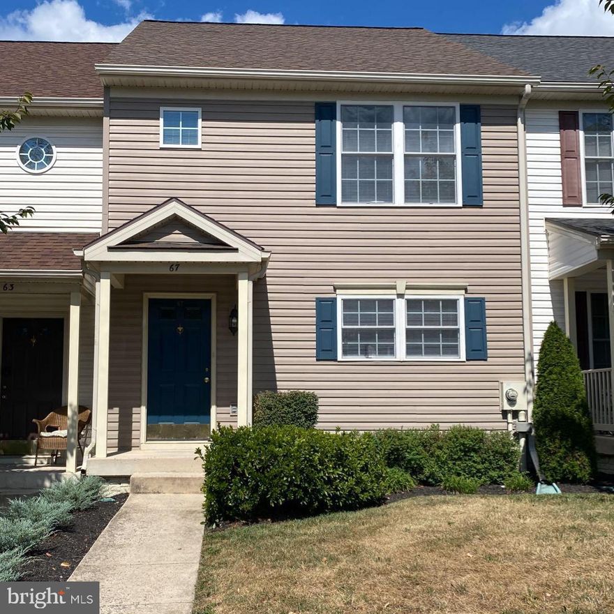 Well kept 3 bedroom, 2.5 bath townhome in the Hammond's Mill subdivision. Full, unfinished walk out basement for plenty of storage. Lovely rear deck backs to wooded area for privacy. Close to I-81, schools, shopping and medical care. NO DOGS OR SNAKES permitted. Up to 2 cats allowed with $300 pet deposit per cat and $25 per month pet rent per cat. 2 numbered parking spaces provided. Lawn care and routine HVAC filter replacement included. Residents are responsible for all utilities. No satellite dishes allowed. Gross monthly income of $4,500 or more, clean background check, good rental history and credit score above 600 required. Full month's deposit due at application acceptance. Full month's rent due at move in - prorated rent due the following month.