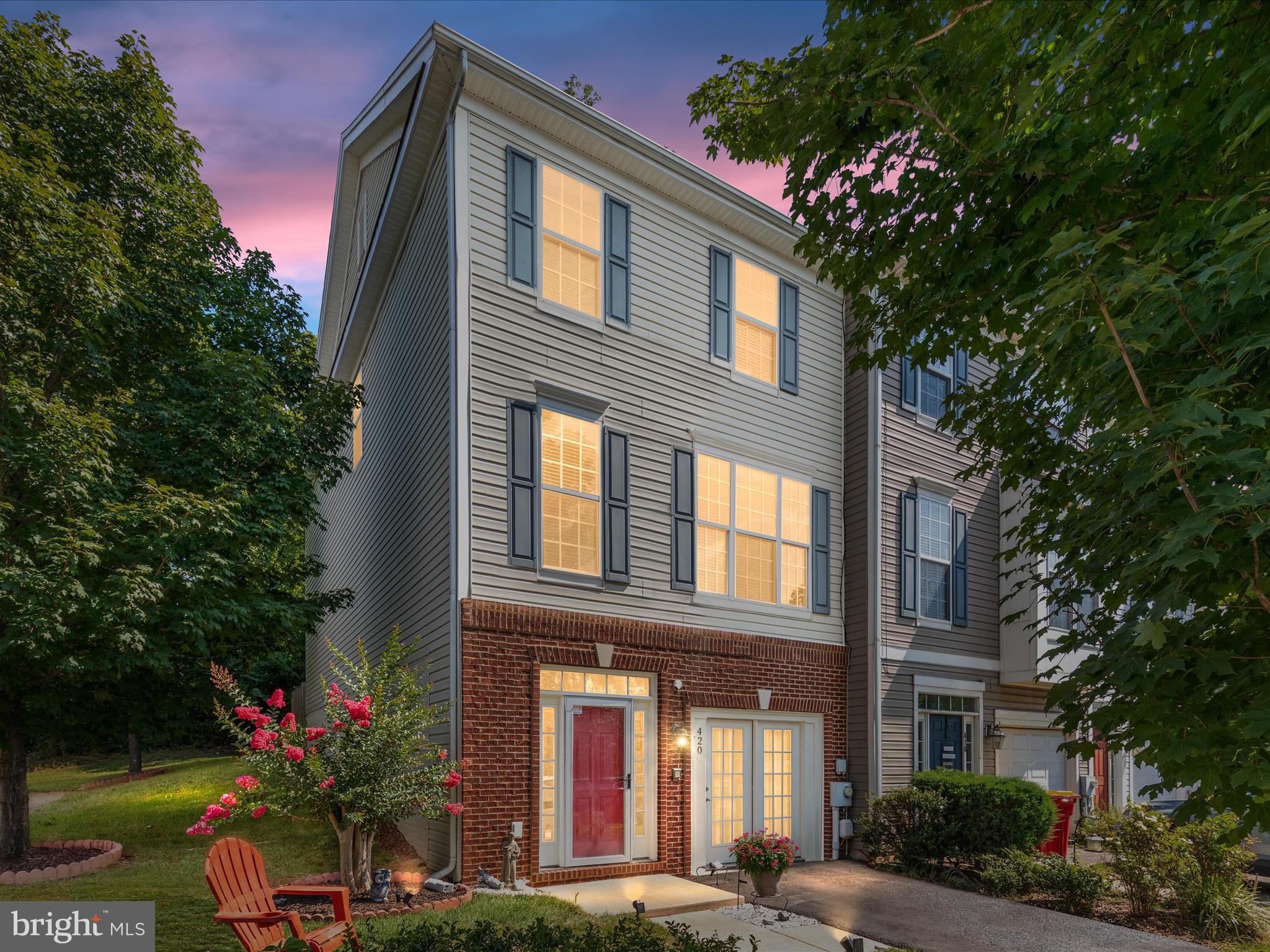 Elegant Three-Level Townhome in Historic Shepherdstown, WV! Welcome to this beautifully renovated, move-in ready townhome, ideally located across from Morgan’s Grove Park and just minutes from downtown Shepherdstown’s shops, dining, and cultural charm. Offering almost 2,900 finished square feet across three thoughtfully designed levels, this 4-bedroom, 2.5-bath home blends modern luxury with timeless appeal.
From the moment you arrive, the home impresses with its freshly painted exterior, professional landscaping, and carefully cleared surroundings for enhanced beauty and safety. Step inside to discover a fully finished lower level, a rare feature in the area, offering the ideal space for a telecommuting professional that is complete with a private home office, studio, and green screen.
The heart of the home lies on the main living level, where a gourmet kitchen takes center stage with ceiling-high cabinetry, brand-new appliances, custom backsplash, and elegant lighting. Enjoy meals in the eat-in kitchen or the adjoining morning room, which flows effortlessly into a spacious living room with an electric fireplace that is perfect for cozy evenings or stylish entertaining.
Throughout the home, no detail has been overlooked: Real wood floors on the second level and in the upstairs foyer, engineered wood flooring on the first floor (foyer, hallway, office), new wood steps throughout, marble flooring in the upstairs bathrooms and laundry room, new washer and dryer, first-floor toilet, and updated bath fixtures, crown molding and custom paintwork on the second level, modern circuit breaker and rebuilt heat pump with upgraded components, all-new recessed dimmable lighting, smoke detectors, and mounted TV with soundbar, and a brand-new Trex deck off the morning room, ideal for outdoor living.
The third level hosts a serene primary suite retreat, featuring a walk-in closet, luxurious bath with sunken tub, separate shower, and double vanities. Two additional bedrooms share a full hall bath, offering comfortable accommodations for family or guests.
With its generous space, elegant updates, and unbeatable location, this home offers a rare opportunity to enjoy the best of Shepherdstown living while being steps from nature, moments from town, and fully ready for modern life. Also, conveniently located to the nearby MARC Train, Shepherd University, C&O Canal, local shopping center, and so much more.
Schedule your showing today and experience this exceptional home firsthand!
