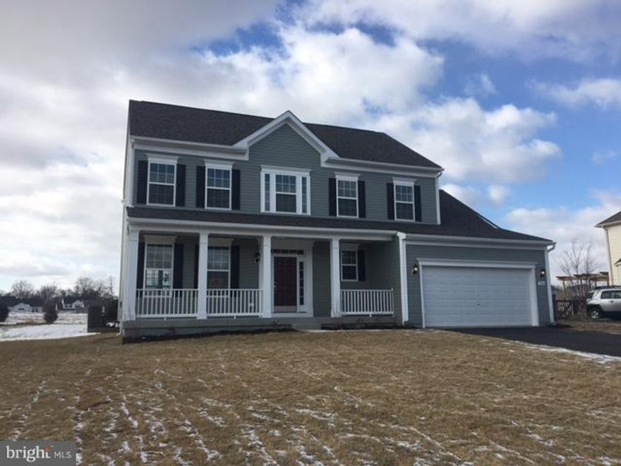 Immediate Delivery! Won't last long! Dan Ryan Builders at McCauley Crossing, Nottingham II fully finished top to bottom, 4br, 3 1/2ba, upgrade island kitchen w/quartz, stainless appliances & backsplash. Family rm w/gas fireplace. Master suite w/tray ceiling, 2walk-in closets, upgrade bath w/tile, soaking tub & separate shower. Fully finished walkup basement w rec room, den & full bath on .47ac.