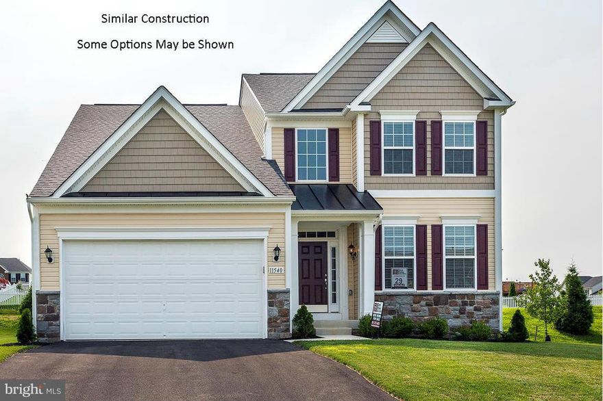 Dan Ryan Builders at Washington Trail ready to go Tulane II with 4' extension for open spaces & livable plan featuring main level master suite & upper level bedrooms plus loft for office, craft space, play area - you decide! Awesome island kitchen with granite tops & stainless appliances. Huge basement finished rec room. Beautiful community in the perfect location! 2x6 construction, gas heat!