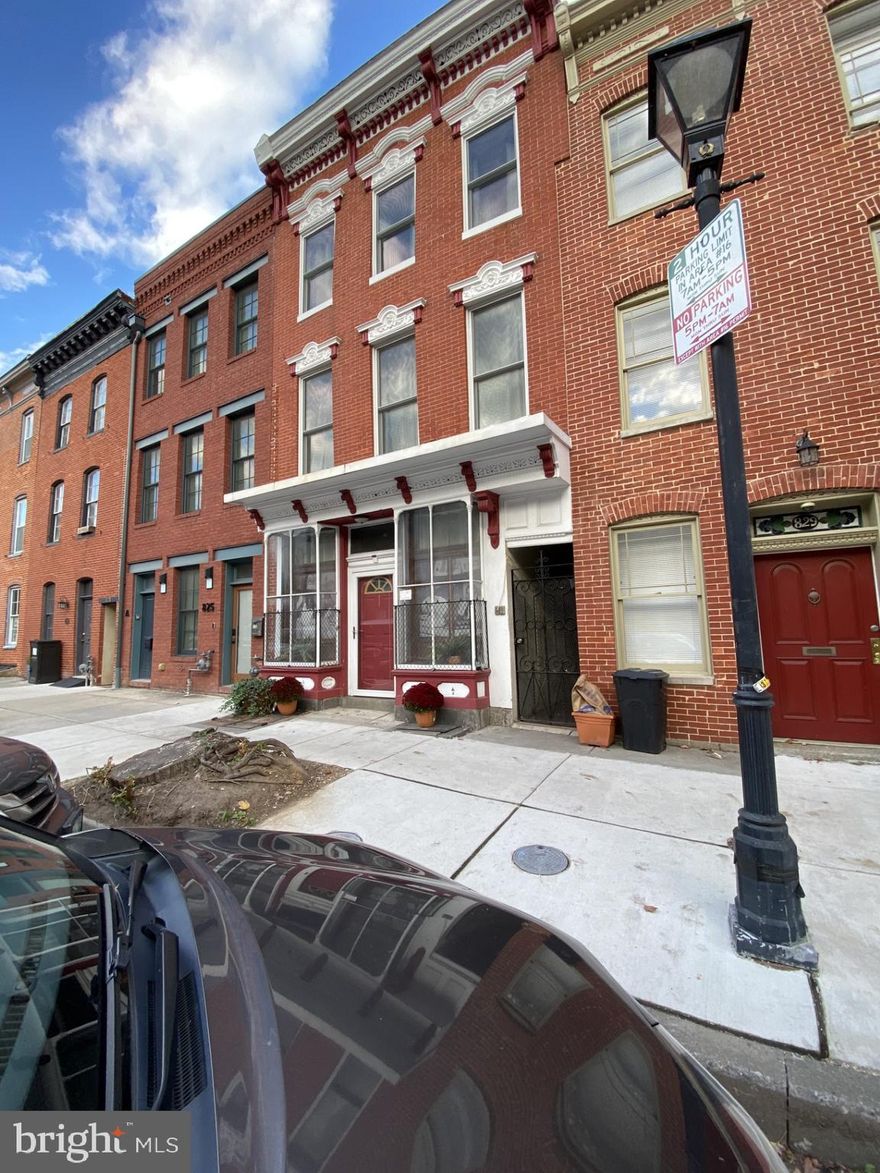 Exceptional Investment Opportunity in Historic Fells Point!!Discover this rare opportunity to own a mixed-use multi-family property featuring 4 residential units and a storefront,ideally located in the heart of the historic Fells Point District. Set along picturesque cobblestone streets lined with trees, this property is just steps from the scenic Fells Point Harbor, waterfront attractions , and popular dining destinations. Enjoy the vibrant charm of the area,relax by the water, watch ships sail by or take a quick water taxi ride to the Baltimore Inner Harbor for additional shopping,dining, and entertainment options. This property includes two one bedroom units, Two two bedroom units constructed as an addition in 1982. Storefront commercial space currently leased as a studio apt featuring a kitchen, full bath and in-unit washer/dryer.Main level includes one rear two bedroom one bath apt with private entrance, sliding doors to patio space. as well as the storefront space. Second floor rear unit with two bedrooms two bathrooms,a family room and an enclosed porch:Second floor front unit with one bedroom and one bathroom with in-unit washer/dryer. Third floor one bedroom,one bathroom with in-unit washer/dryer. The first floor and second floor rear units share a main level laundry room. there are independent gas and electric meters for the two one bedroom units and storefront.The two rear units share a meter but were updated in 2025 for separate readings. New HVAC systems installed this year for the rear units. Located within close proximity to Broadway Market, the waterfront promenade, Shots Tower, and all that Fells point has to offer, this property presents both stability and growth potential. Current rental income approximately $7000 per month with significant potential for increased revenue through short term rents,(e.g.Airbnb) or other leasing options. This is an exceptional opportunity for investors seeking a premier property in one of Baltimore's most desirable and historic neighborhoods. The Possibilities Are Endless!!! Sold-As-Is