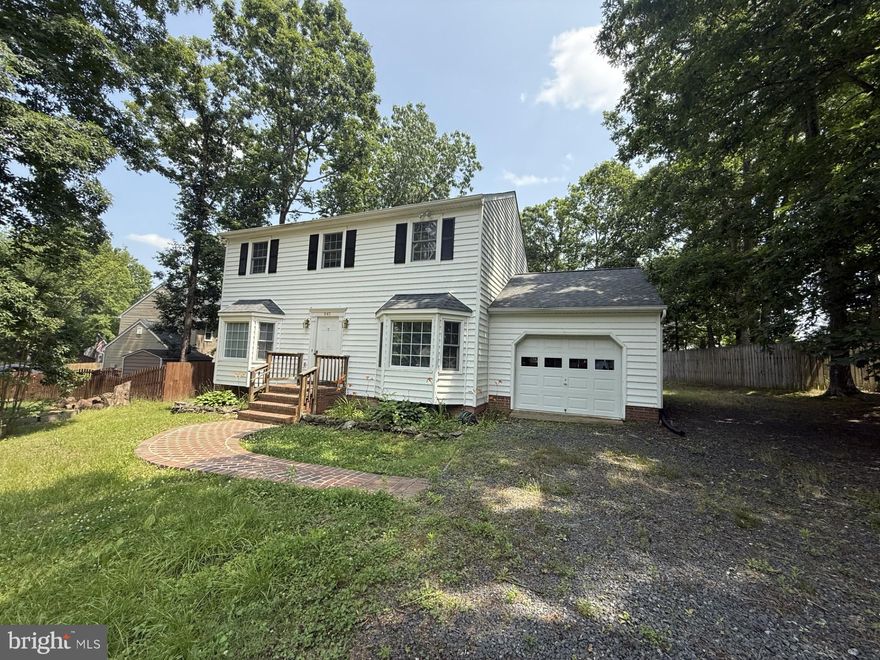 Spacious 4 Bedroom / 2.5 Bath Colonial features Large Living room; Family Room ; Formal Dining Room;  Kitchen with Window-seat overlooking wooded back yard.  French doors in Family room open to large Deck in back yard.  Attached garage with its own heat and A/C system.  No Animals/No Smoking.  Seeking applicants with at least 650 credit and income at least three times the rent.