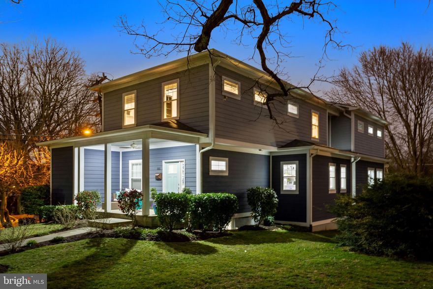 **Floorplans posted with photos.**Nearly new open, airy home is well sited on a quarter acre lot in the sought after BonAir/Bluemont neighborhood.***Follow the stone path to an inviting front porch opening to a foyer with coat closet and powder room.***Rare main level bedroom and bathroom is tucked in a quiet spot, making it ideal for a second office or playroom.**The open dining room is defined by a cove ceiling and wainscoting and flows into the kitchen, breakfast area and family room.** Cooks of every skill level will appreciate the oversized island with second prep sink for participatory cooking and breakfast bar for helpers to perch on stools.  Appliances include a gas cooktop, double wall ovens, built in microwave, dishwasher,  double door fridge with icemaker, and a range hood vented to the outside.   The greenhouse window over the sink is perfect for growing herbs and starting vegetables for outdoor gardens.   Space in the ample cabinets is supplemented by a big walk in pantry brightened by a window.**Shutters at the windows provide a finished look to the rooms.**The sunny breakfast room is a gathering place for meals as well as school work, puzzles, games, and art projects.  It opens to a grilling deck for casual dining.**A stone wall with gas fireplace anchors the family room and is flanked by French doors  to the expansive deck with stairs to the patio, and flat, fenced rear yard.  The coffered ceiling provides a handsome note to the family room, and the bar has both a beverage and wine fridge -- so convenient for indoor and outdoor gatherings.**Upstairs, the primary bedroom provides two walk in closets fitted with organizers, a cove ceiling, and private bathroom.  The bath has  large double sink vanity, oversized shower, and deep soaking tub -- a perfect place to rejuvenate after a bike ride or run on the nearby W&OD trail. **The second bedroom has a double door closet and en suite bathroom with tub and large vanity for storage.**In the hall outside the third and fourth bedrooms, there is a display niche, large linen closet, and access to the attic.**The third and fourth bedrooms have space for a desk, bookcase, and closets organizers. Ceiling fans provide important cross ventilation to the rooms.**These bedrooms share a hall bath with double bowl vanity and storage below.** The laundry room has a deep sink, folding counter, and additional cabinet storage.**The open staircase from the main level connects the two areas of the home and leads to the mudroom and oversized two car garage. Space is available for cars as well as sports, yard, and garden equipment, and the deep flat driveway is great for basketball and sports practice**A door from the driveway also opens to the mudroom with hooks and nooks for stowing coats, shoes, and work or school bags.**The rec room has a second gas fireplace and space for media, workouts, music practice, or relaxing. **With a full bath on this level, the office or gym doubles as private space for a guest or a distance learning college student.***A deep walk in closet and separate room provide much appreciated storage.**The large fenced yard is great for every type of play for sport -- from soccer to firefly chasing.  Lawn sprinklers water the lawn and landscaping, and children and some adults enjoy frolicking in them on a hot summer day!** **Blocks to bike path to Ballston and near Westover Village, Lubber Run Rec Center.  Easy commutes to Washington, Rosslyn-Ballston business corridor, Pentagon, Airport, Crystal and Pentagon Cities at National Landing, Fort Myer/Henderson Hall, Army Readiness Center and Foreign Service Institute.***Good reverse commute to Tysons and Dulles Tech Corridor, too.** **An exceptional home and yard in a great location.**