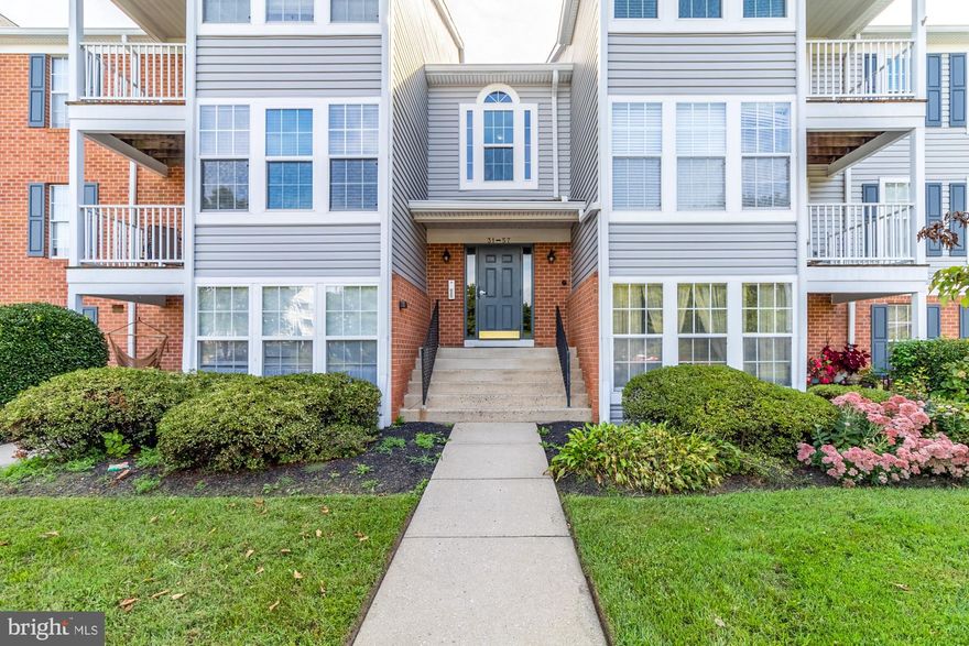 Rarely Available Top Floor 2 Bedroom 2 Bathroom Rear Facing Unit! Beautiful Open Floor Plan with Cathedral Ceilings in the Living Room and Kitchen. Lots of Natural Light Throughout. Watch the Sunrise from SE Facing Exposure and Higher Elevation . New Luxury Vinyl Wood Floors  and Freshly Painted in 2020. Breakfast Room can be used as an Office or Sunroom. Primary Bedroom Boasts an En Suite Bath and Walk-in Closet. Long Term Owner has Lovingly Maintained this Home. HVAC, Water Heater, Windows and Toilets have all been Replaced. Smart Thermostat Installed with BGE Ranging from $40 to $100 per month.  Roof and Siding on the Building have been Replaced within the Last 15 Years. Great Neighborhood and Location. Close to 95 and Shopping.