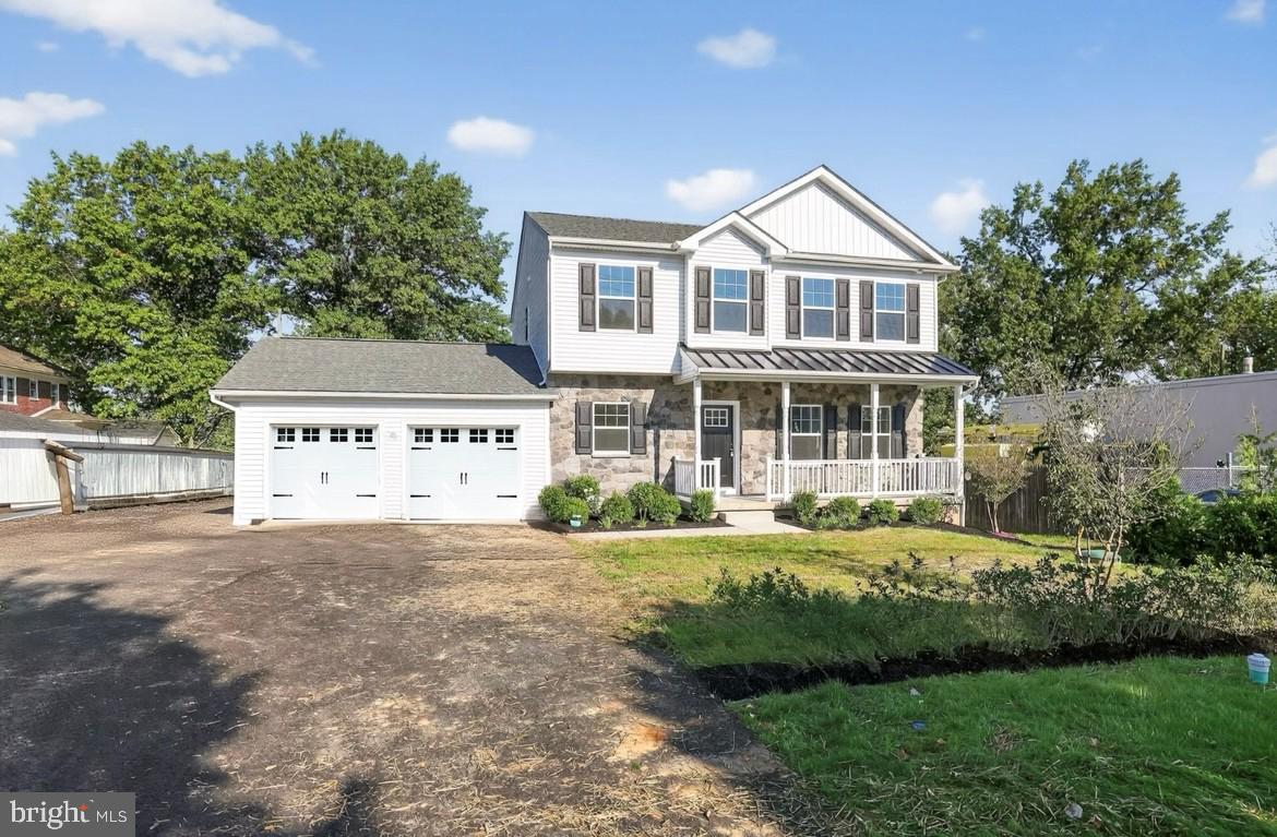 Experience the epitome of luxury living in this stunning new construction Colonial home, completed in 2025. This exquisite residence boasts four spacious bedrooms and two and a half elegantly designed bathrooms, offering a perfect blend of comfort and sophistication. Step inside to discover gleaming hardwood floors that flow seamlessly throughout the open-concept layout, enhancing the home's inviting ambiance. The heart of the home features a thoughtfully designed main floor laundry for ultimate convenience. An expansive attached garage with front entry provides ample space for vehicles and storage, while the asphalt driveway adds to the property's curb appeal. With an unfinished basement, the potential for customization is limitless, allowing you to create your dream space. This exceptional property is not just a home; it's a lifestyle, offering a perfect canvas for luxurious living. Don't miss the opportunity to make this masterpiece your own!