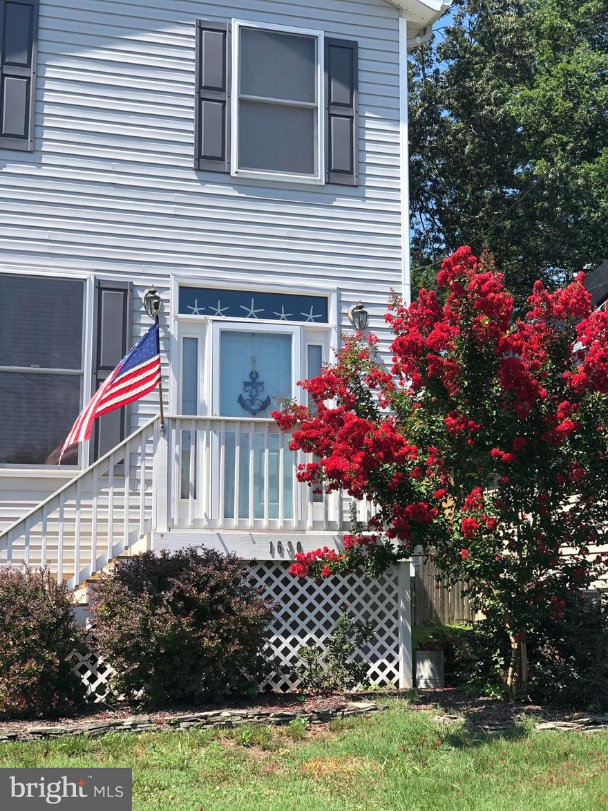 You will not want to miss this fully updated, open floor plan home in the water privileged community of Woodland Beach! The exterior of the home features a fully fenced backyard, paver patio (installed 2016) with built in fire pit and tiered garden, great for entertaining! Inside, the main floor features an open floor plan with hardwood floors, fresh paint, fantastic storage,  updated kitchen (Marble countertops, stainless steel appliances, all new in 2016), half bath, and brand new front loading washer/dryer (2021). Upstairs, you'll find three large bedrooms and two fully updated bathrooms, with new carpeting (2020). Master bedroom has two closets and private bath with updated vanity and tile shower. The entire HVAC system was replaced in 2018 as well as an upgraded water treatment system including carbon filter. Only a couple of blocks to the water for walks along the shore!