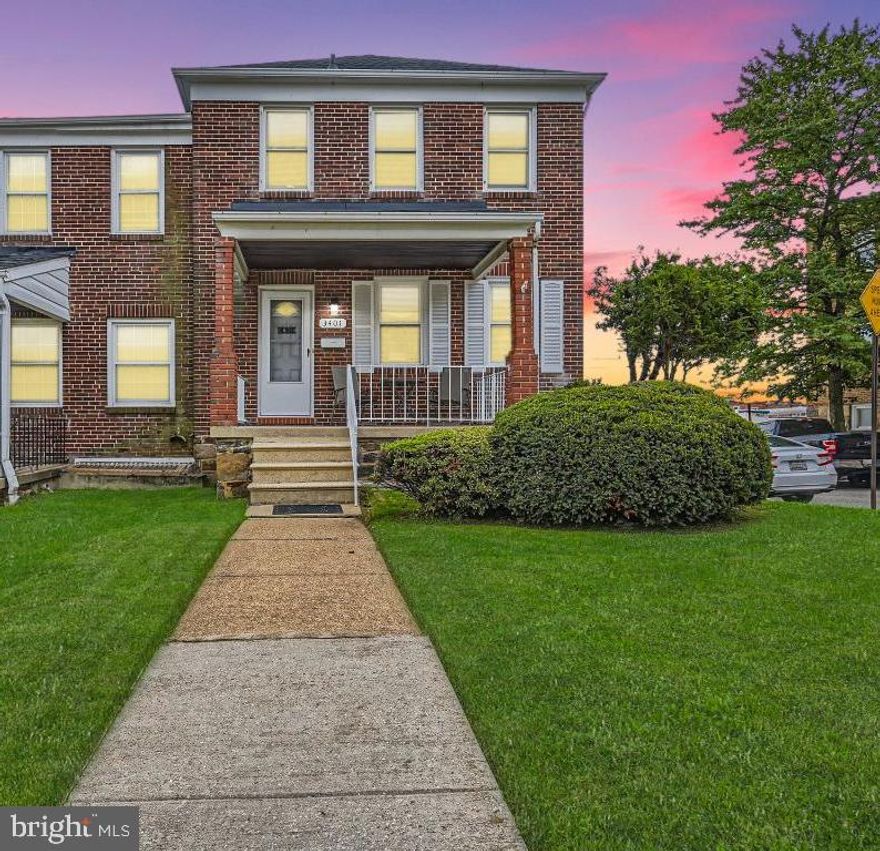 Welcome to 3401 Parklawn Avenue, a delightful 3-bedroom, 2-bathroom home that offers spacious living, a finished basement, rear grassy patio, and the convenience of a 2-car garage. Nestled in Northeast Baltimore, this * Property is Eligible for 10,000+ in First Time Buyer Incentives * and is move-in ready, providing the perfect canvas for you to make it your own.  This home has been  has been loved and well maintained. The roof was installed in 2019, new HVAC in 2023, new kitchen appliances in 2023,  and new water heater in 2020. Located in a desirable neighborhood where the pride of homeownership shines throughout the block.  Easy access to schools, parks, and shopping. Whether you're looking for a peaceful retreat or a space to host friends and family, 3401 Parklawn Avenue has it all. Don't miss the opportunity to make this charming property your next home. Schedule a viewing today and discover the comfort and convenience it has to offer.