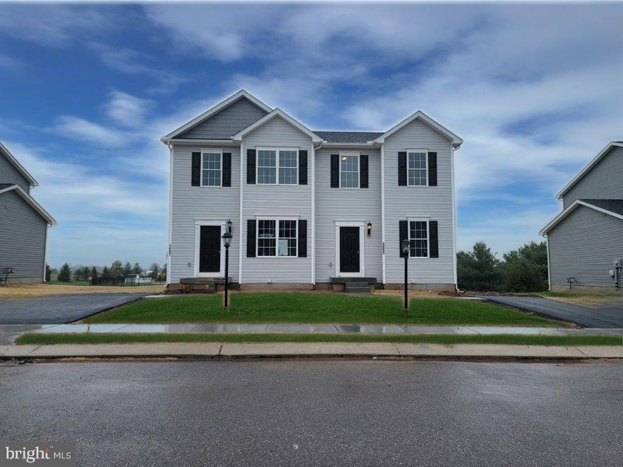 MOVE IN READY!
Up to $17,000.00 Builder Incentive when using preferred lender and title!

Welcome to The Delray, a beautifully designed 3-bedroom, 2.5-bath duplex home in the desirable King’s Court at Brownstone Manor community. This quality-built home features an open concept layout with 9’ ceilings on the first floor and stylish Luxury Vinyl Plank flooring throughout the main level.
The kitchen is fully equipped with granite countertops, a center island, 36” stained cabinetry, crown molding, and a pantry for ample storage. Included are stainless steel appliances—electric range, microwave, dishwasher, and garbage disposal. The dining area features a 6-foot sliding glass door leading to an optional 6x12 composite deck (Additional Option).
Upstairs, the spacious owner’s suite includes a walk-in closet and private bath with a 5' shower with built-in seat. Two additional bedrooms, a full hall bath with tub/shower combo, and a convenient upstairs laundry closet complete the second level.
Other highlights include unfinished basement with half bath rough-in , and brushed nickel lighting package.
This home is perfect for buyers seeking a modern, low-maintenance lifestyle with easy access to shopping, schools, and major routes. Limited availability – schedule your tour today!