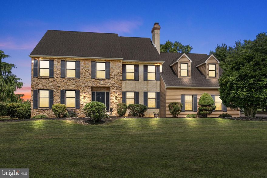 Welcome to your dream retreat in the heart of Newtown Township—this expansive 4-bedroom, 5-bathroom estate offers the perfect blend of luxury, comfort, and privacy. Set on a scenic lot with open acreage beyond a fully fenced backyard, this home features 3,660 square feet of beautifully appointed interior space not including the fully finished basement, offering even more room to entertain and unwind.
From the moment you step inside, you’ll notice elegant finishes, hardwood flooring, and multiple fireplaces that add warmth and charm throughout the home. The main living area is ideal for entertaining, with a built-in wet bar and a seamless flow into the open-concept kitchen and dining areas.
Upstairs, the primary suite is a true showstopper—an oversized sanctuary featuring a dramatic two-story vaulted ceiling, expansive layout, and abundant natural light. The en suite bathroom offers a spa-like experience with no lack of closet space.
Outside, your private backyard oasis awaits. Enjoy summer days in the in-ground pool, soak in the built-in hot tub, or relax under the stars with open acreage views beyond the fenced yard—perfect for entertaining or peaceful solitude.
The fully finished basement adds even more versatility, complete with a custom bar, ideal for gatherings, movie nights, or extended living space. With five total bathrooms, updated mechanicals, and thoughtful design throughout, this home is move-in ready and meticulously maintained.
Located in the award-winning Council Rock School District, this property offers a rare opportunity to enjoy estate living while remaining close to parks, shopping, and commuter routes.
Schedule your private tour today and experience living in Bucks County at its finest!