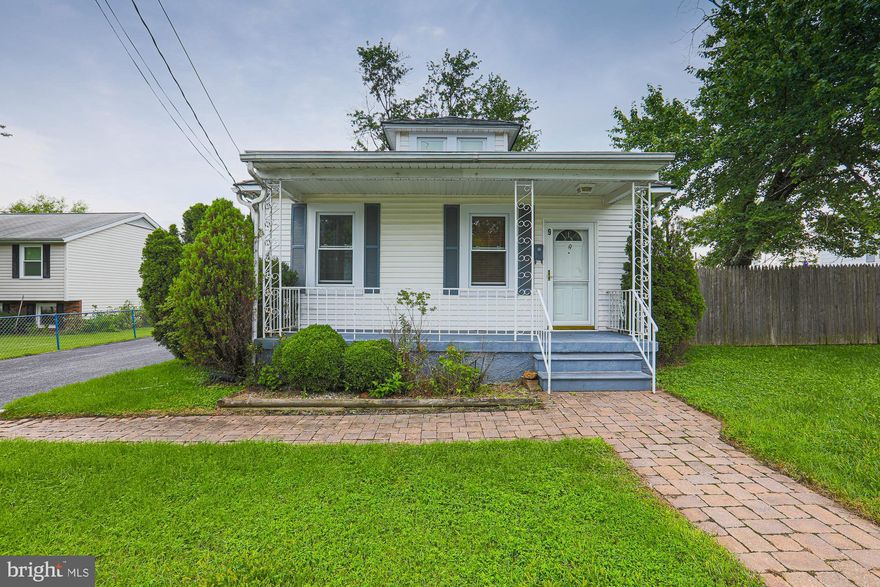 Cozy 2 bedroom 1 bath RANCHER in Overlea sits on .25 acre lot * Features include: Eat-in kitchen * all appliances convey  * SPACIOUS living / dining combo * Covered front porch * LARGE yard with a built-in pool * DETACHED 2 car garage with a huge multiple car driveway * Great for a home owner or an investor!!