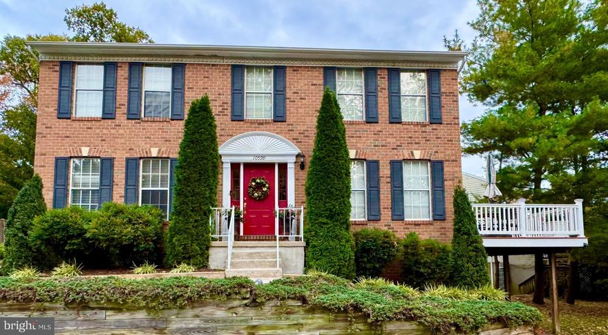 Welcome to 10599 Blue Bell Way, a beautifully updated and meticulously maintained 4 bedroom, 3.5 bath, center hall colonial at the end of a quiet private court. Blending timeless design with modern comfort, this home offers elegant living inside and out.  With new HVAC (2025), new roof and new siding (2015), and too many updates throughout to list, there’s nothing to do but unpack and enjoy this beautifully upgraded home.

Step inside to find fresh neutral paint and rich bamboo hardwood floors. The great room impresses with a soaring vaulted ceiling, custom cherry fireplace surround, dramatic lighting, and a half-wall bar with built-in cabinetry. The kitchen features custom cherry cabinetry, stainless steel appliances, designer lighting, and a new microwave/air fryer combo. The kitchen opens to a deck perfect for grilling and outdoor dining. A first-floor office with custom built-ins provides optimal remote work or gaming space. Formal living and dining rooms boast elegant mouldings, a bow window, and doors leading to a second large composite deck overlooking mature trees - ideal for relaxing or entertaining.

Upstairs, the spacious primary suite features vaulted ceilings, large walk-in closet, and a luxurious completely renovated en suite bath (Winter 2024).  The bath features elegant marble tile floors, an insulated soaking tub large enough for two, and an oversized custom shower with both rain and handheld showerheads. Motorized window blinds and a wall-mounted TV connection make it easy to unwind with a movie and a glass of wine from the comfort of the tub.  The double vanity offers abundant storage, with thoughtfully integrated electrical and phone outlets for everyday convenience. The beautiful mirrors above the vanity double as hidden medicine cabinets for extra storage.  Three generously-sized  additional bedrooms share a beautifully renovated hall bath (Spring 2024) with designer finishes and 2nd floor laundry. 

The large lower level includes a full kitchen, full bath, and a French-door private entrance—ideal for guests, entertaining, or an in-law/au pair suite.  The lower level also includes a large storage area with enough room for a home gym. 

This move-in-ready home combines the privacy you are looking for with the convenience of proximity to shops and restaurants, Hunt Valley Town Center, and easy access to 83 and 695