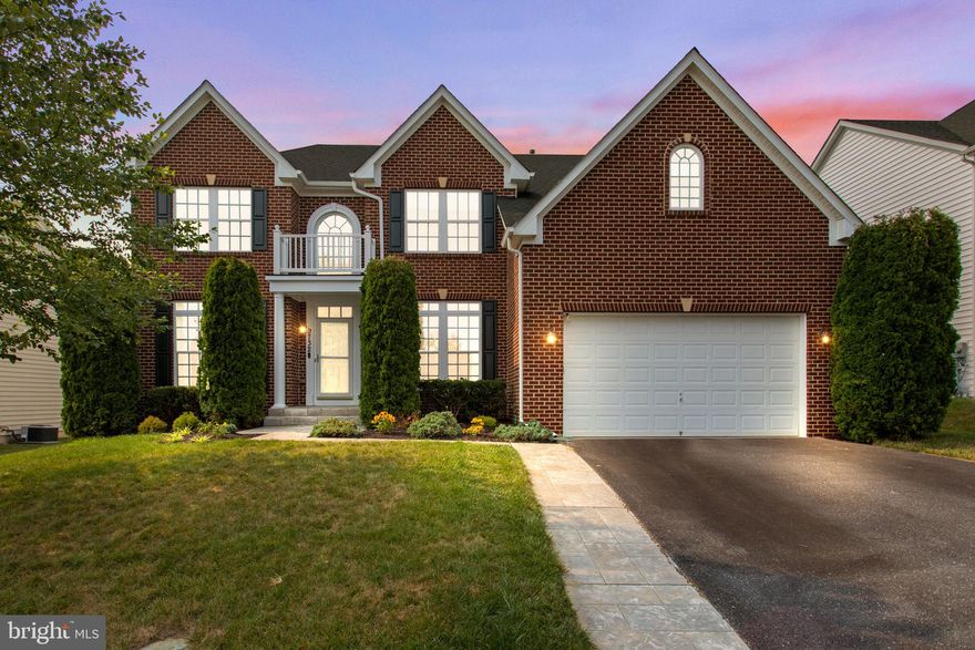 Welcome to this beautiful Ryan Oberlin model located in highly sought-after Villages of Urbana. As you enter the home, you will immediately notice the brightness throughout that comes from a 2 story foyer. Formal dining room and living room with upgraded  wood panels that continues through the foyer. Beautiful wood floors and new carpet on the main floor. Large family room with bump out for extra SQFT and  an elegant fire place and upgraded built in speakers for your sound system. Kitchen with stainless steel refrigerator and dishwasher.  Walk in pantry and additional storage closet will give you plenty of storage space. Custom cabinet hutch in the large morning room which leads to the outdoor enclosed porch for your entertainment. A study on main floor with bay windows. All rooms and family room have fans for your comfort. Very spacious Master bedroom with 2 walk in closets and sitting room. A spa like bathroom with 2 vanities, shower and soaking tub.  Laundry room close to the bedrooms on the upper level  with cabinets  and window. a large Basement is fully finished with 2 unfinished storage areas. There is a Media room / guest room with 2 closets and a full bathroom. Double french doors lead to the steps going to the fenced backyard. Lots of amenities in the area. Tennis courts , Pools, indoor basketball court, fitness rooms,  playgrounds, Library, shopping and restaurants, newly built YMCA and much more.