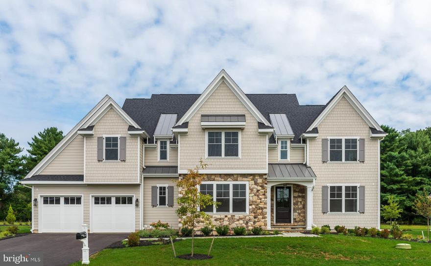 JUST 10 Homesites remaining.....Introducing The Warren at Troutbeck Farm, this generous floor plan is customizable to fit all of your needs. If a main floor bedroom and full bath is desired  or a 5th bedroom on upper floor is needed, this may be the plan for you. TROUTBECK FARM is sited in bucolic Willistown Twp., within walking distance to downtown Malvern and amidst Philadelphia's historic Main Line. Troutbeck is the latest community brought to life by local, semi-custom and award winning Moser Homes. This spectacular setting of nearly 70 acres is breathtaking offering community walking trail, enchanting pond and enjoy your weekends as the HOA maintains your lawns . One could say this offering can not be duplicated, however, now available to only 34 lucky home buyers. Hallmarks of Troutbeck Farm include; Long curved tree lined entry approach, cobblestone curbs, mature perimeter property plantings and site trees, community walking trail, stylish home exteriors with Quarry Cut stone, James Hardie siding and Brick, manageable home sites backing to open space. Interior features include; Open floor plans with abundance of windows and light, 800 sq. ft finished lower level living space, 10' main floor ceilings, oversized baseboards, solid interior doors, moldings to include crown and Adams casing at all windows and cased openings, beam ceiling in the family room, bookcase at the fireplace, private main floor study, butler pantry, generous mudrooms, wide plank engineered hardwood flooring on the main level,  3 story open staircase, Local Chester County Kitchen with Bosch SS appliance package with 6 burner commercial cook top and french door refrigerator, lavish 5 piece primary bath with dual sinks and free standing tub and much much more! At Moser Homes customization is welcomed and encouraged, we love watching your dream home come to life. Work with our local craftsman, vendors and trade partners. Troutbeck offers an incredible location, close proximity to PHL International Airport, Regional and Amtrak services, major roadways and dining, shopping and entertainment destinations from, Phila., The Main Line and West Chester areas making this a true Town and Country lifestyle! The starting price for The Warren as noted with additional elevations and options available. ( The Warren A elevation starts at 1,765,000 the B elevation is larger and starts at 1,795,000, photos shown may include options not included in the base pricing)