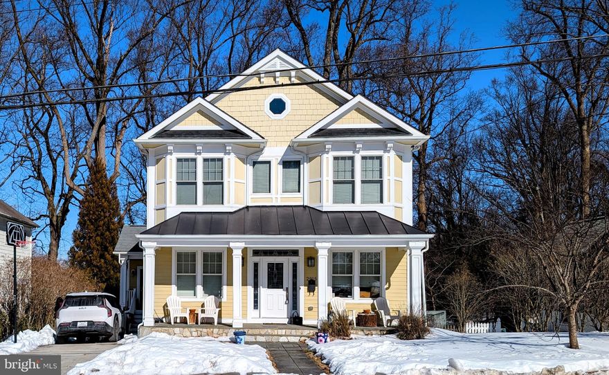 Barbara Nalls and TTR Sotheby’s welcome to this fantastic opportunity for a nearly new construction home in the Oakland Terrace neighborhood of delightful Kensington, Maryland. 

Built in 2007, and thoughtfully updated by the current owners, this bright, spacious home has something for everyone. Charming front porch? Check. Open through-hall floorplan with tons of windows and beautiful views? Check. Huge closets, loads of bedrooms, renovated kitchen, and stunning primary bath, owned solar power and all energy efficient electric appliances? Absolutely yes! Note that the kitchen was formerly gas and could be converted back, if that’s your thing. 

The floorplan is as close to perfect as I’ve ever seen. Formal rooms in front, open kitchen / breakfast room / family room / mudroom / powder room / deck in back. There’s a huge daylight recreation room downstairs, and adjacent bonus room with a full bath. Four very generous upstairs bedrooms, and three full baths, including a stunning primary with a newly renovated en suite bath that is honestly one of the best I’ve seen in ages. 

All this and a gorgeous large wooded lot, pretty street, and an incredibly convenient location close to everything you need. 

Welcome home.