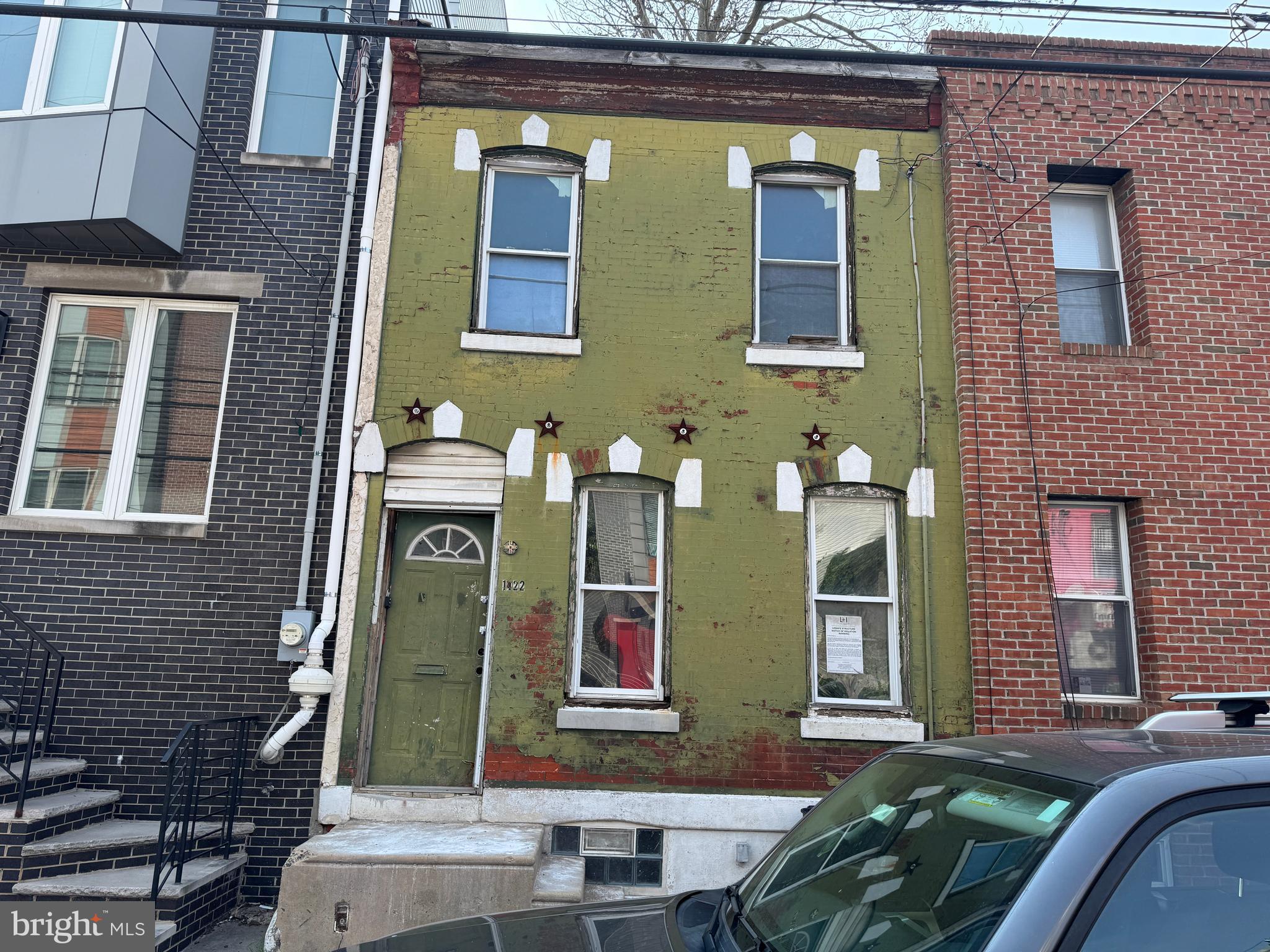 Investor special in the heart of South Philadelphia's thriving Point Breeze neighborhood. This 2-bedroom, 1-bath rowhome is being sold in shell condition and presents a rare opportunity for redevelopment, whether as a full renovation project or a ground-up new construction. With over 90 percent of the area's housing stock made up of rowhomes and a vacancy rate of 13.6 percent, Point Breeze continues to attract developers and visionaries looking to create value.
The property sits within a walkable, rapidly revitalizing neighborhood where the median home price is approximately $495,000 and average rents are near $2,312 per month. Residents enjoy access to local green spaces like Wharton Square Park and Di Silvestro Playground, community resources such as the South Philadelphia Library, and a growing mix of cafés, restaurants, and murals that speak to the area’s vibrant identity. Easy access to public transit and Center City adds to the appeal.
Perfect for a seasoned investor or builder looking to take advantage of the area’s growth and strong buyer demand. Bring your plans and unlock the potential of this well-located shell.