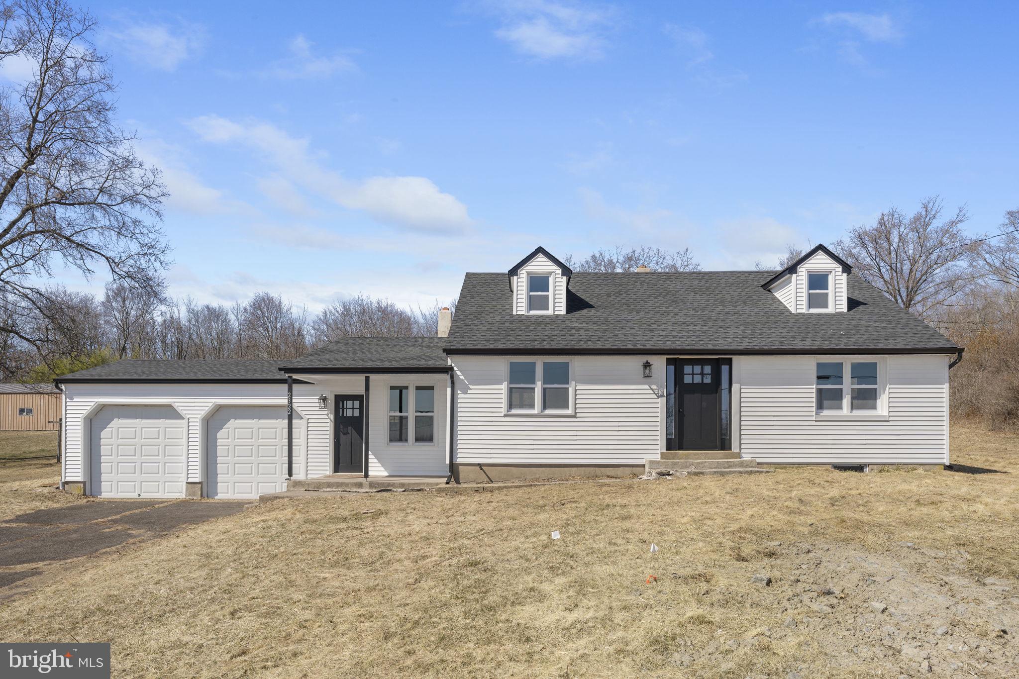 Beautifully Renovated 4-Bedroom Cape Cod in East Rockhill Township. Nestled on a picturesque 0.94-acre lot across from Lake Nockamixon, this stunning 4-bedroom, 2-bath Cape Cod has been completely redone and is ready for you to move right in! Enjoy peace of mind with brand-new upgrades, including a roof, windows, interior and exterior doors, new heater and A/C, siding, gutters, and flooring. The modern kitchen with granite countertops, abundance of upgraded cabinets, and stainless steel appliances and fresh paint throughout add to the home’s charm and move-in-ready convenience.
Don't miss this opportunity to own a beautifully updated home in a serene, scenic setting. Schedule your showing today!