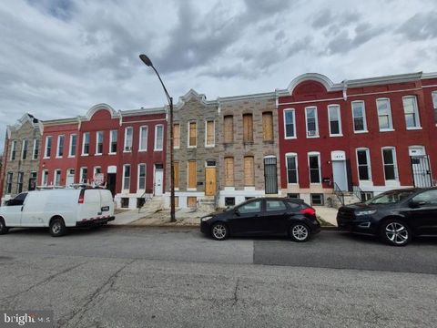Townhouse For Sale - 1828 Harlem Avenue<br/> BALTIMORE, MD 21217