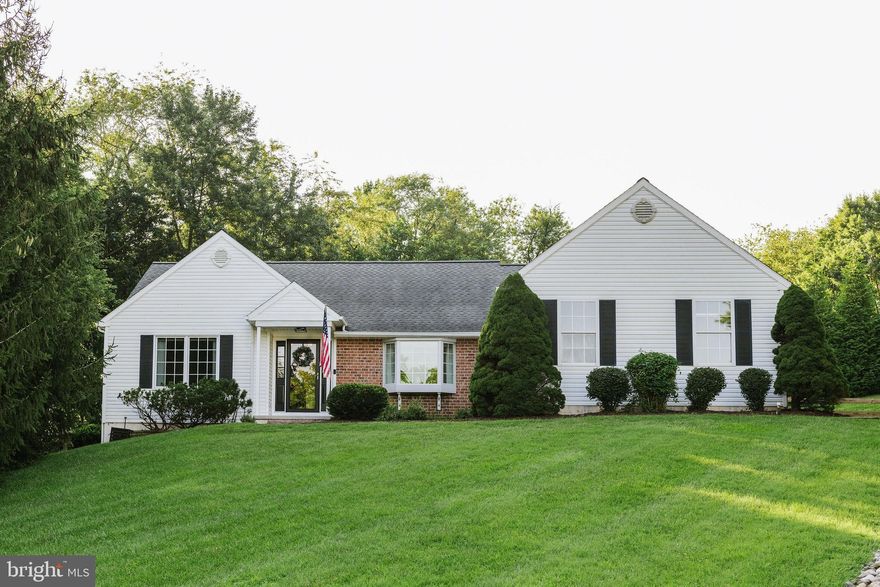 Walk to the Borough from this meticulously maintained ranch with room to grow. Tucked away on a quiet cul-de-sac just minutes from the vibrant heart of Kennett Square, this beautifully cared-for ranch home offers the best of both worlds: peaceful neighborhood living and walkable access to shops, restaurants, and community events. Inside, an open layout and an abundance of windows fill the home with natural light and a sense of spaciousness. This 3-bedroom, 2.5-bath property features numerous upgrades, including a fully fenced-in yard, new gas fireplace insert, newer quartz countertops and tile backsplash, new range, and newer tile floors in the entryway, powder room, and hall bath. The bedroom carpets are newer, and the primary suite includes its own bath and dual walk-in closets. A major bonus is the expansive walkout basement, offering high ceilings, access to a bright sunroom, and endless potential for finishing and adding valuable living space. Whether you envision a guest suite, home gym, media room, or all of the above, the possibilities are here. A large separate storage room downstairs adds to the home's flexibility, and a detached 16x12 shed and two-car attached garage provide even more storage. This is a rare opportunity to own a move-in-ready home, all within walking distance of everything Kennett Square has to offer.