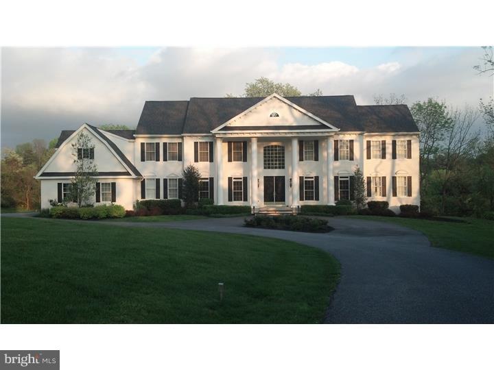 Where else can you work and play from home? At "Oglethorpe" that rare opportunity awaits you. This impressive estate home rests on 4.4 secluded acres in Glen Mills and the much sought after West Chester Area School District. The majestic Georgian Colonial features 5 or 6 bedrooms, each with their own full bath, a media room, fitness room, 2 offices, and a 101 yard par three hole for the avid golfer. With over 7,074 sq ft of living space on 3 finished floors. it's an entertainers delight. The light filled gourmet kitchen features a 6 burner cook top, double wall convection oven, warmer drawer, 2 dishwashers and a beverage center. In addition to the formal living and dining room, the first floor features a study, sun room and 2 powder rooms. The owners suite offers resort style luxury from the fireplace in the sitting area to the radiant floors, soaking tub, stall shower and closets that will make you the envy of all your friends. The walk up attic is already plumbed for a full bath and ready to be finished if you need more living space. The spectacular walkout lower level is unparalleled with a the 2nd study, media room with stadium seating, fitness room, temperature controlled wine cellar, full bar with dishwasher, full bathroom, and room for even more. In addition the 4 car garage, 4 zone heating, in ground sprinkler system, security system, coffered ceilings, extensive mill work, wood and marble flooring, low taxes and energy efficiency are added bonuses to this impressive estate home. Less than 30 minutes to the Philadelphia Airport, Paoli Train Station and many wonderful parks, shopping and fine dining.
