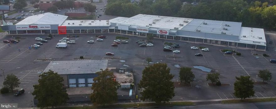 1,177 Square Feet of inline retail/office space immediately next to the Save-A-Lot Grocery Store in the ongoing updating and redevelopment of the Salisbury Shopping Center in downtown Salisbury.  The space is being offered at a starting rate of $7 per square foot NNN.  Custom build outs are available.  Join neighbors in the shopping center such as Save-A-Lot, Roses and Dollar Tree as well as next door neighbors like the Salisbury Police Department, Salisbury Fire Station, the brand new 7/11 and all that downtown Salisbury has to offer.